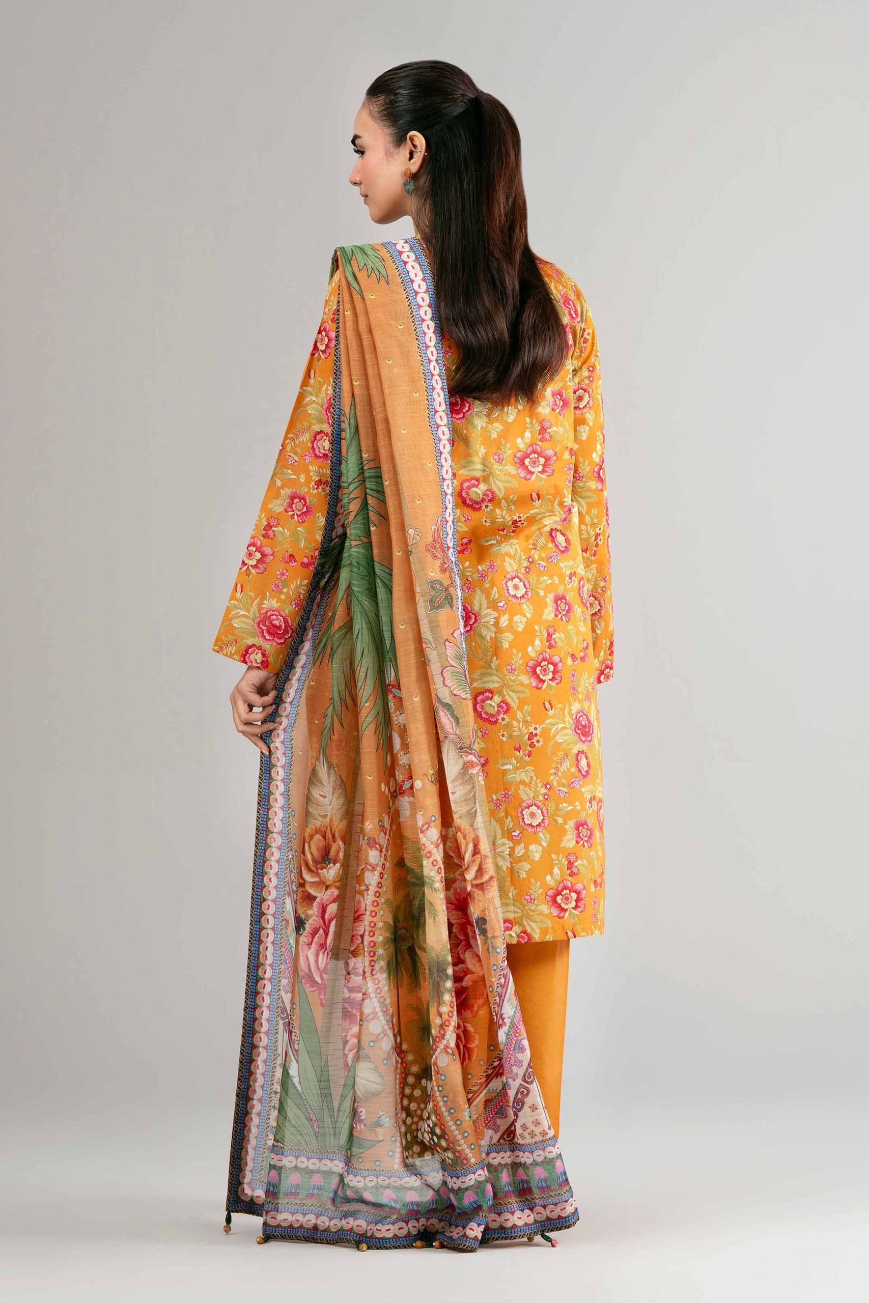 3 Piece - Digital Printed Suit - 42601485 - Image 3