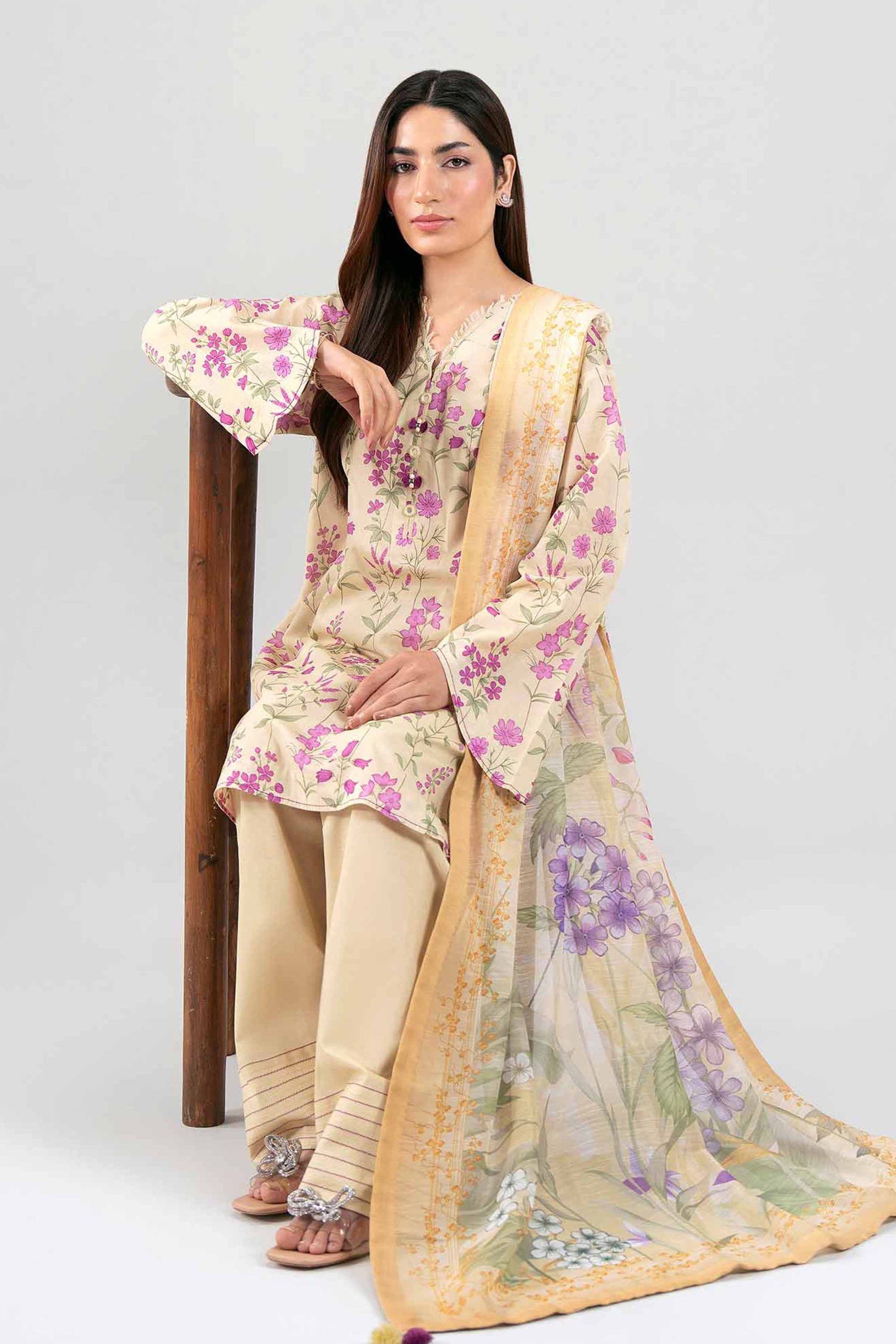 3 Piece - Digital Printed Suit - 42601491 - Image 2