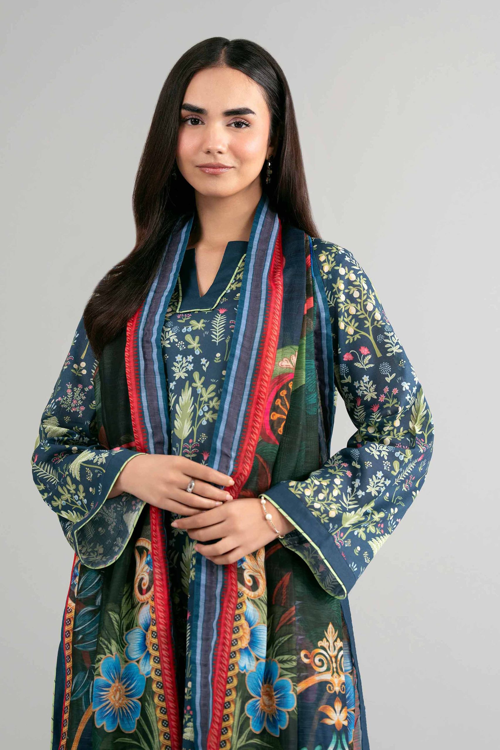 3 Piece - Digital Printed Suit - 42601495 - Image 2