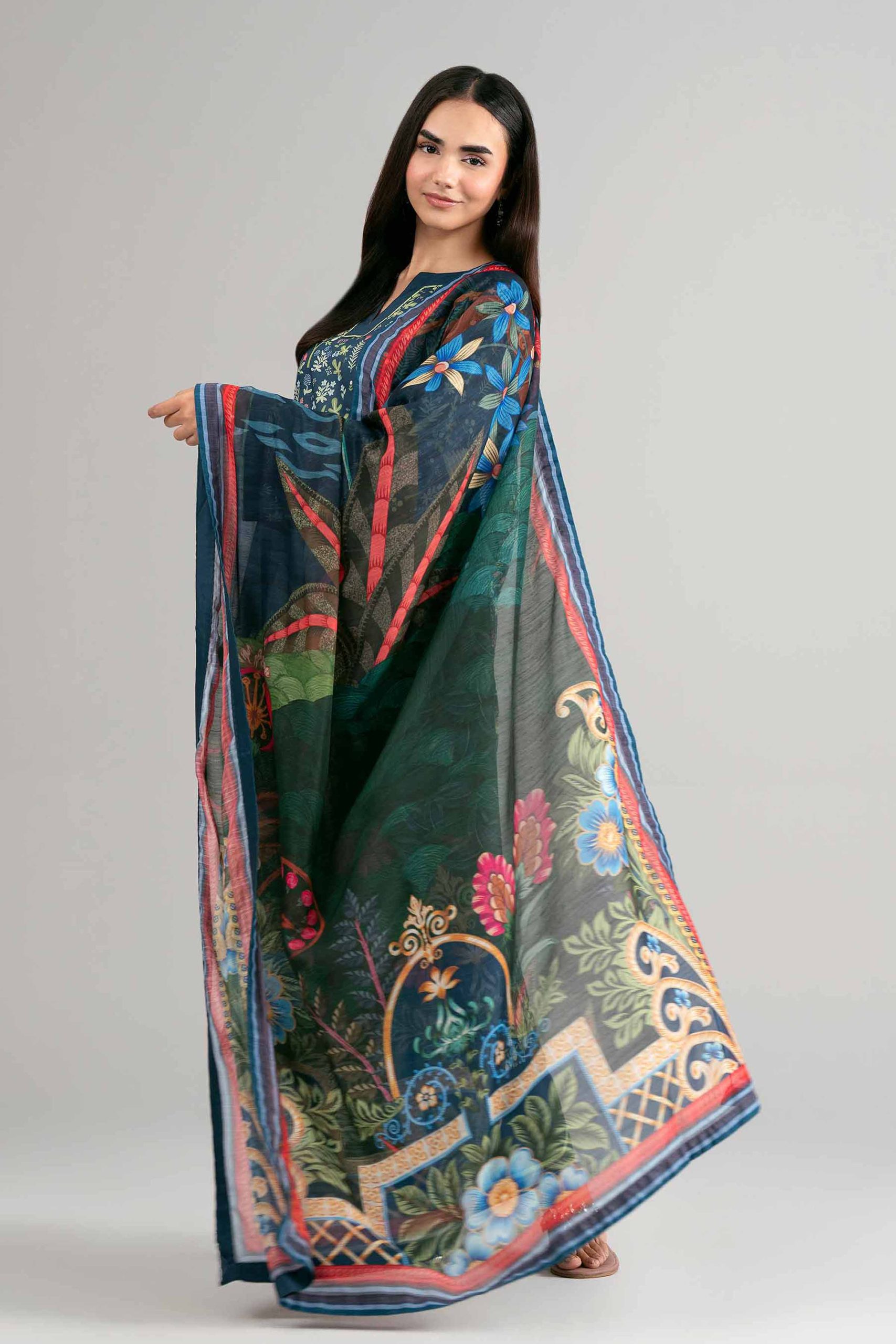 3 Piece - Digital Printed Suit - 42601495 - Image 5
