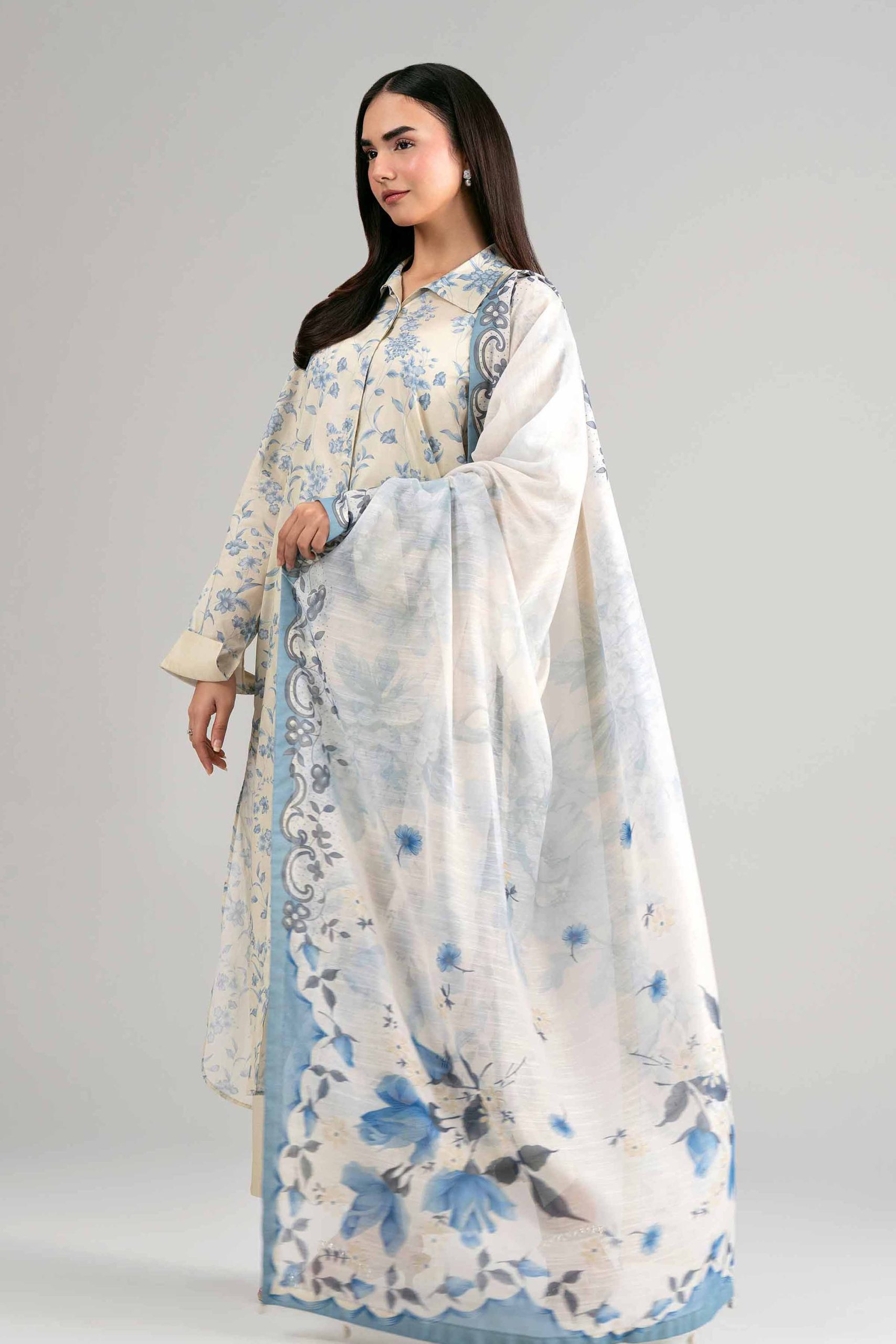 3 Piece - Digital Printed Suit - 42601498 - Image 4