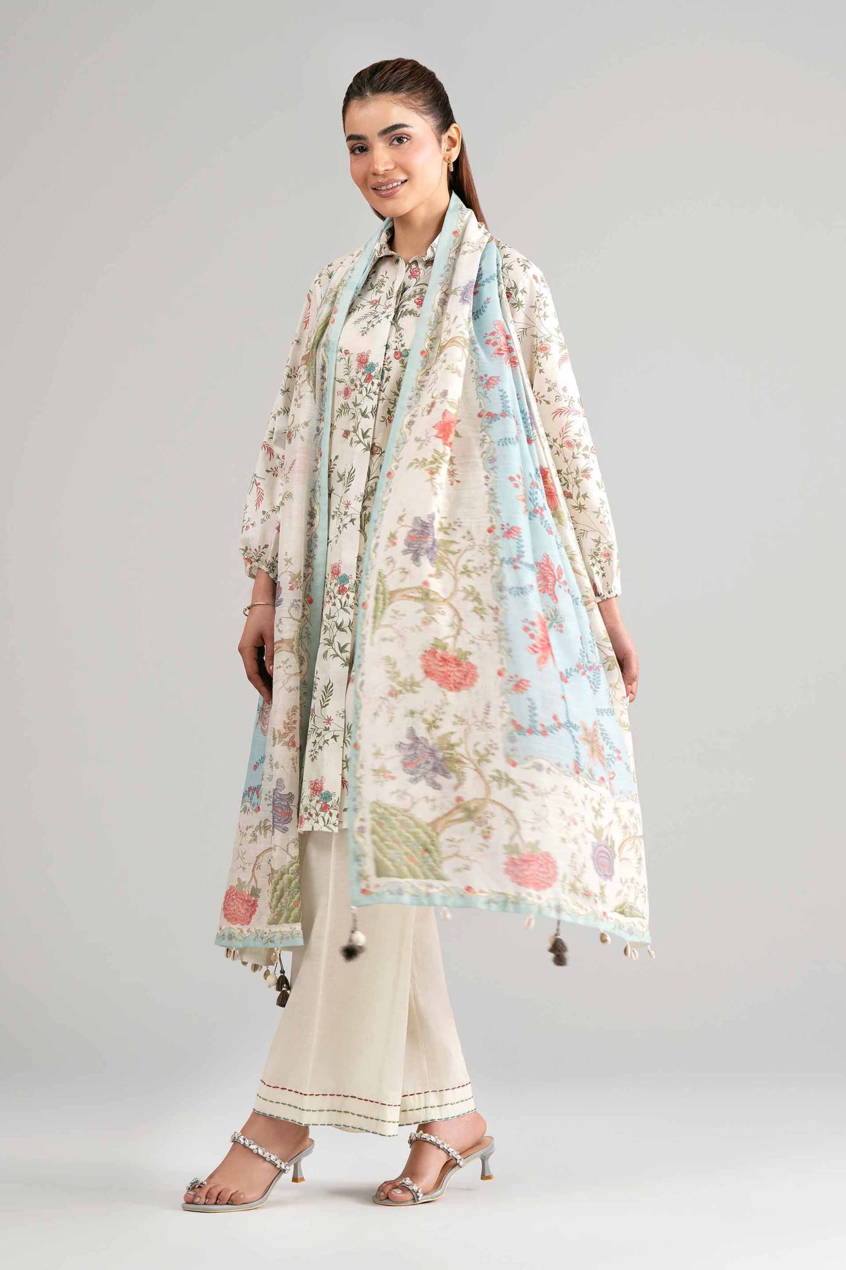 3 Piece - Digital Printed Suit - 42601502