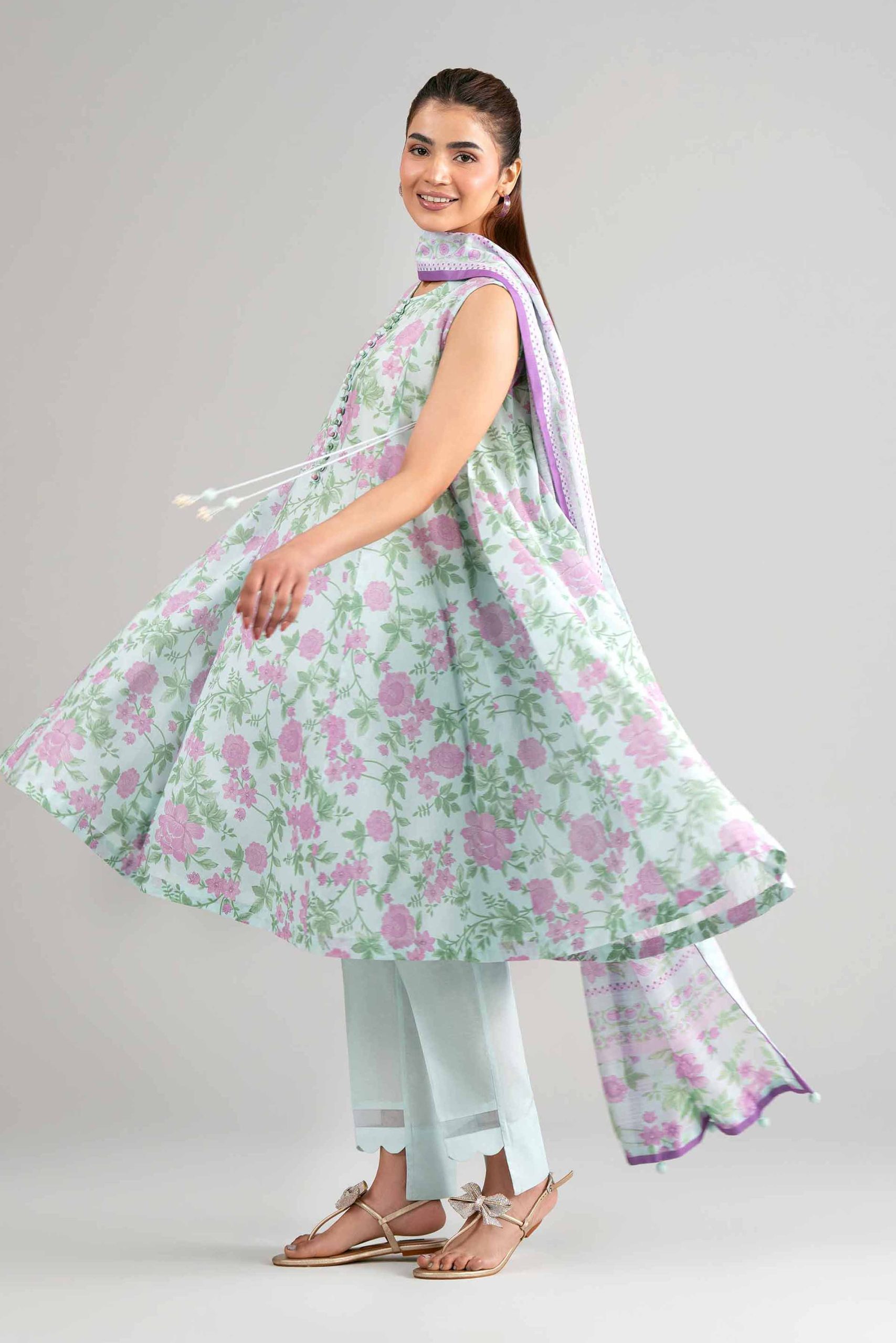 3 Piece - Digital Printed Suit - 42601503 - Image 5