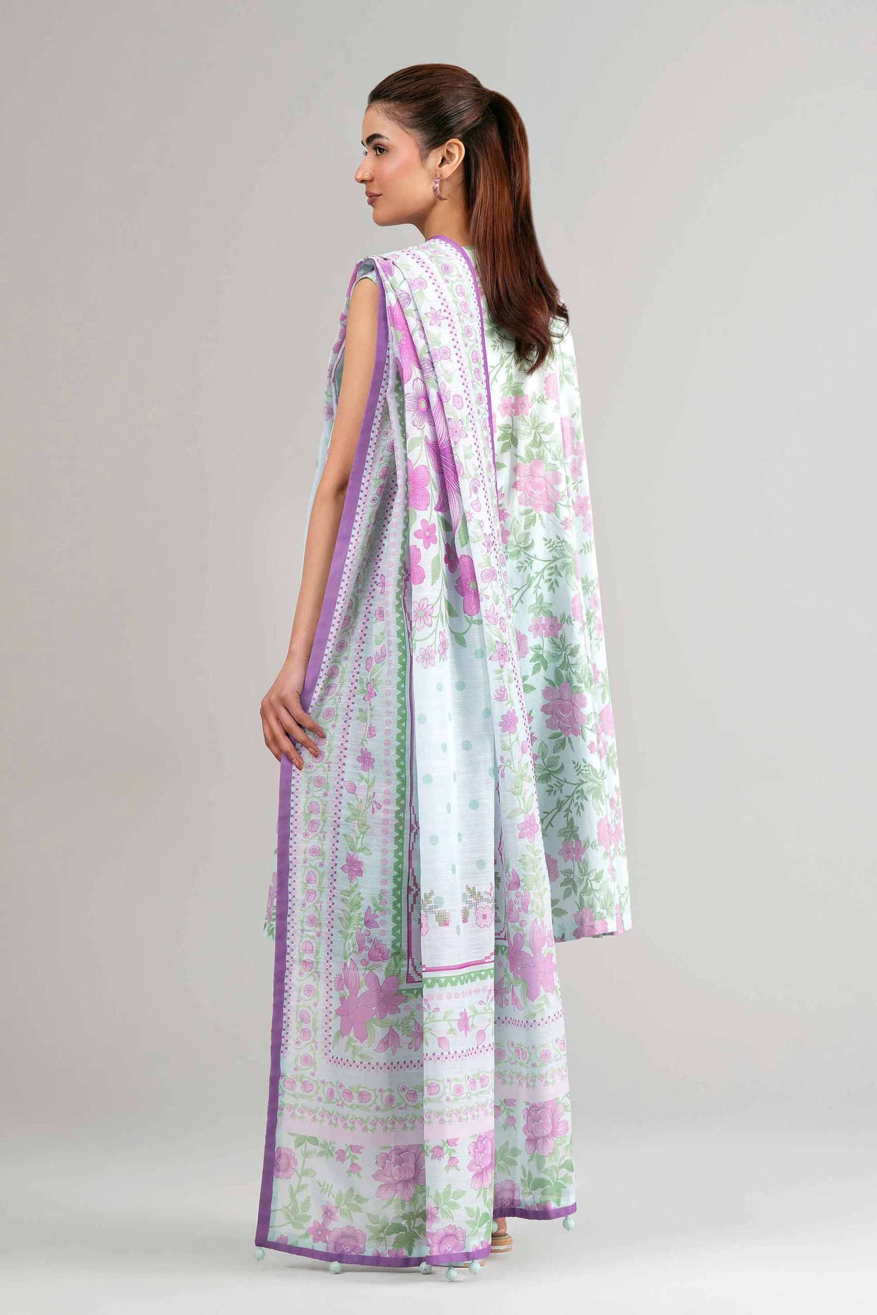 3 Piece - Digital Printed Suit - 42601503 - Image 3