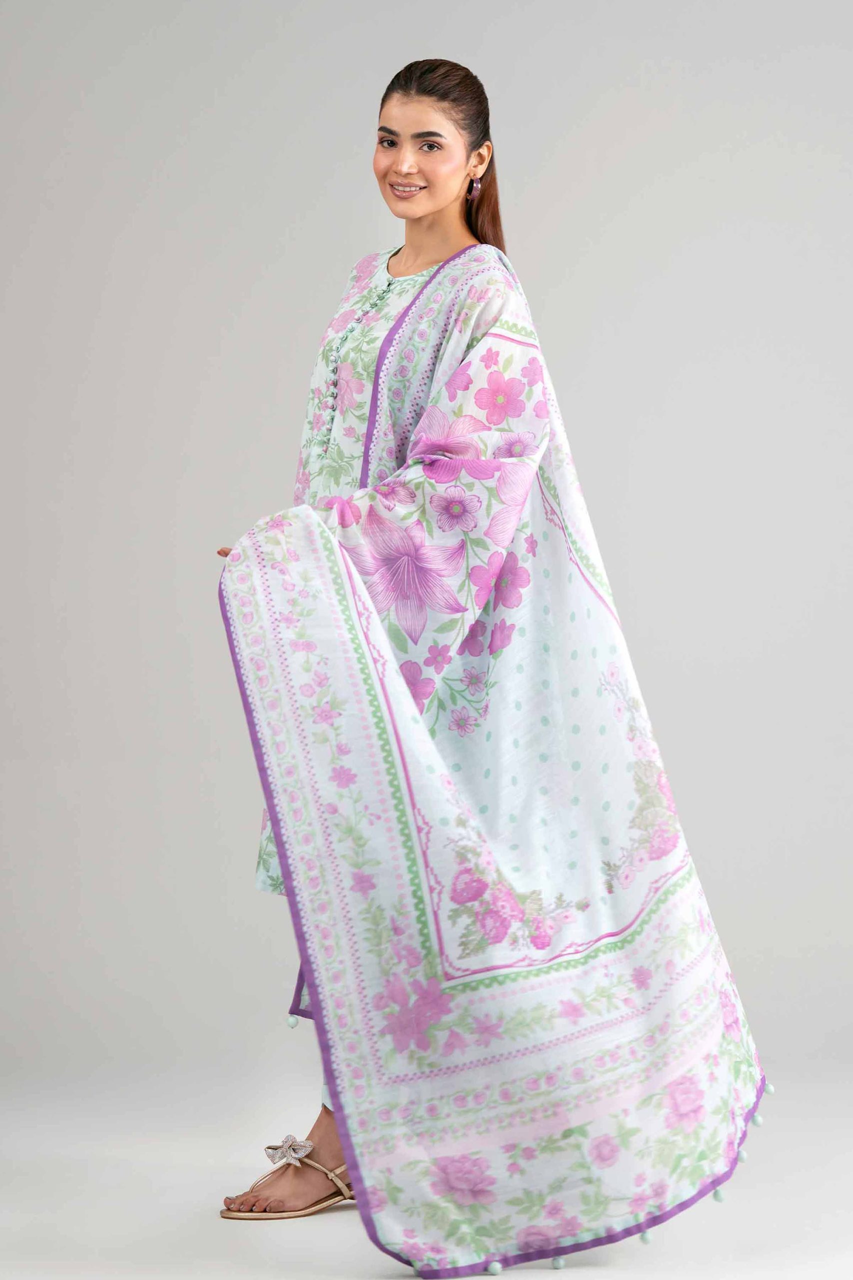 3 Piece - Digital Printed Suit - 42601503 - Image 4
