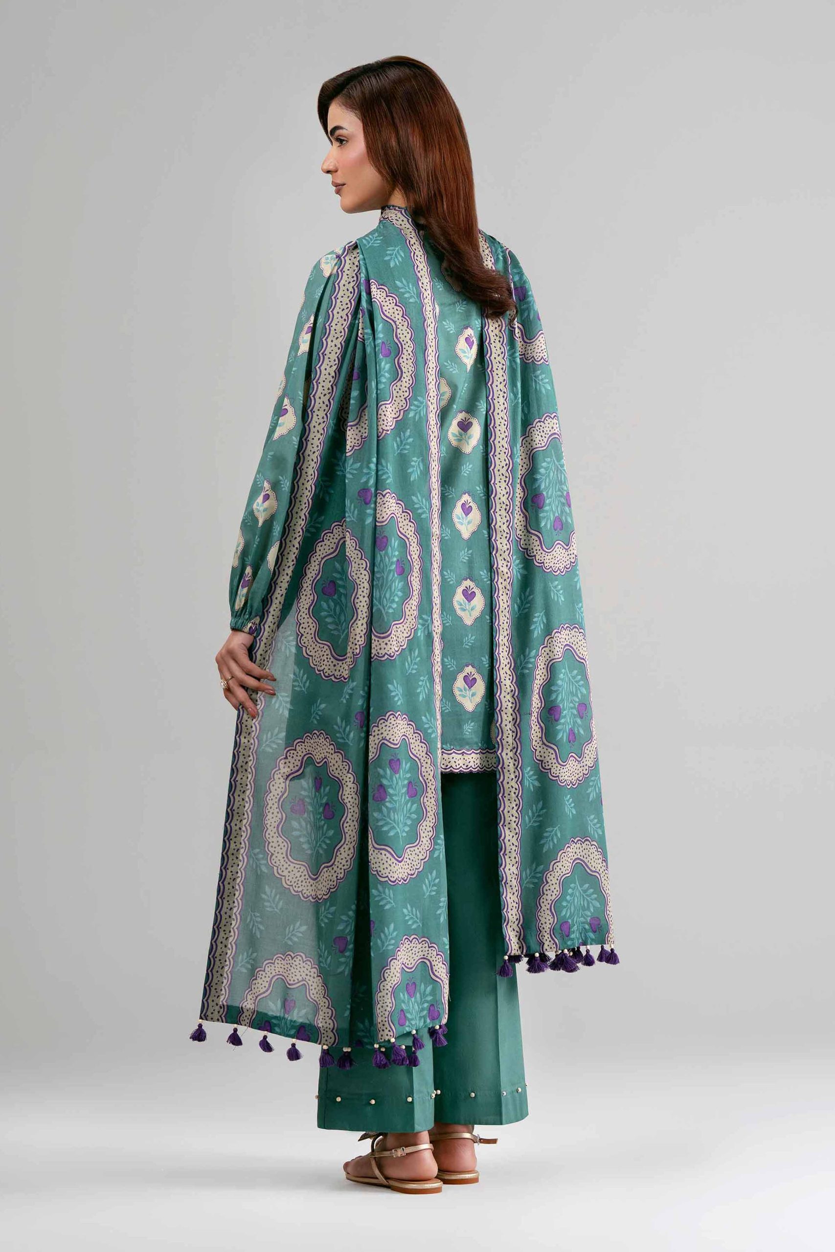 3 Piece - Printed Suit - 42601508 - Image 3