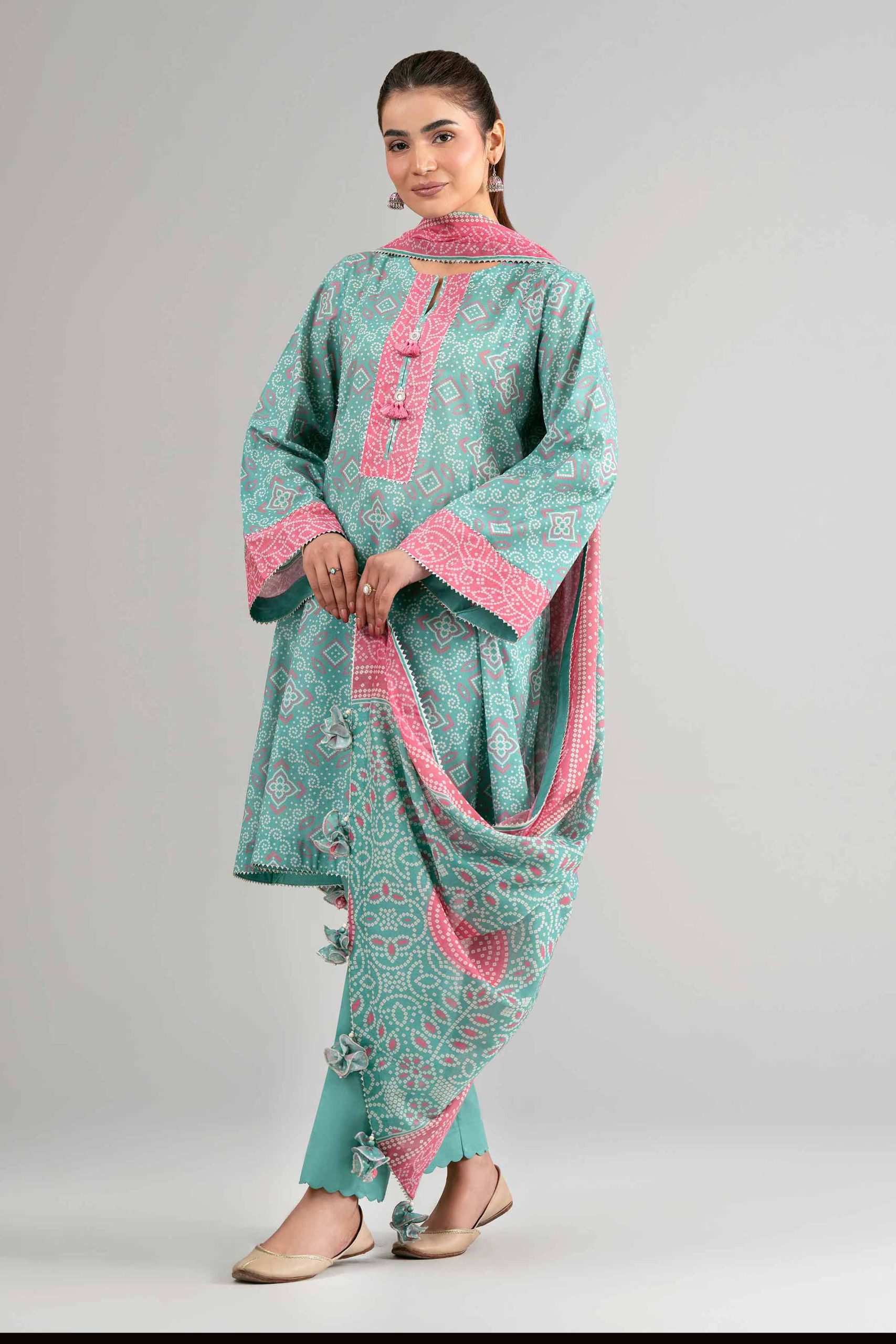 3 Piece - Printed Suit - 42601515 - Image 4