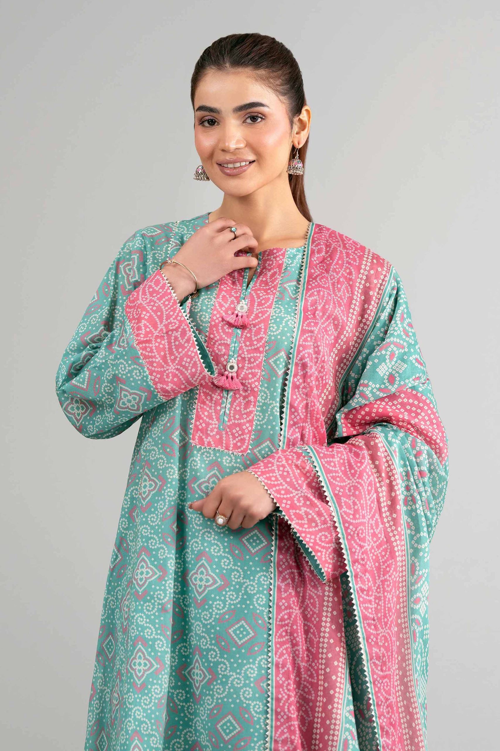 3 Piece - Printed Suit - 42601515 - Image 2