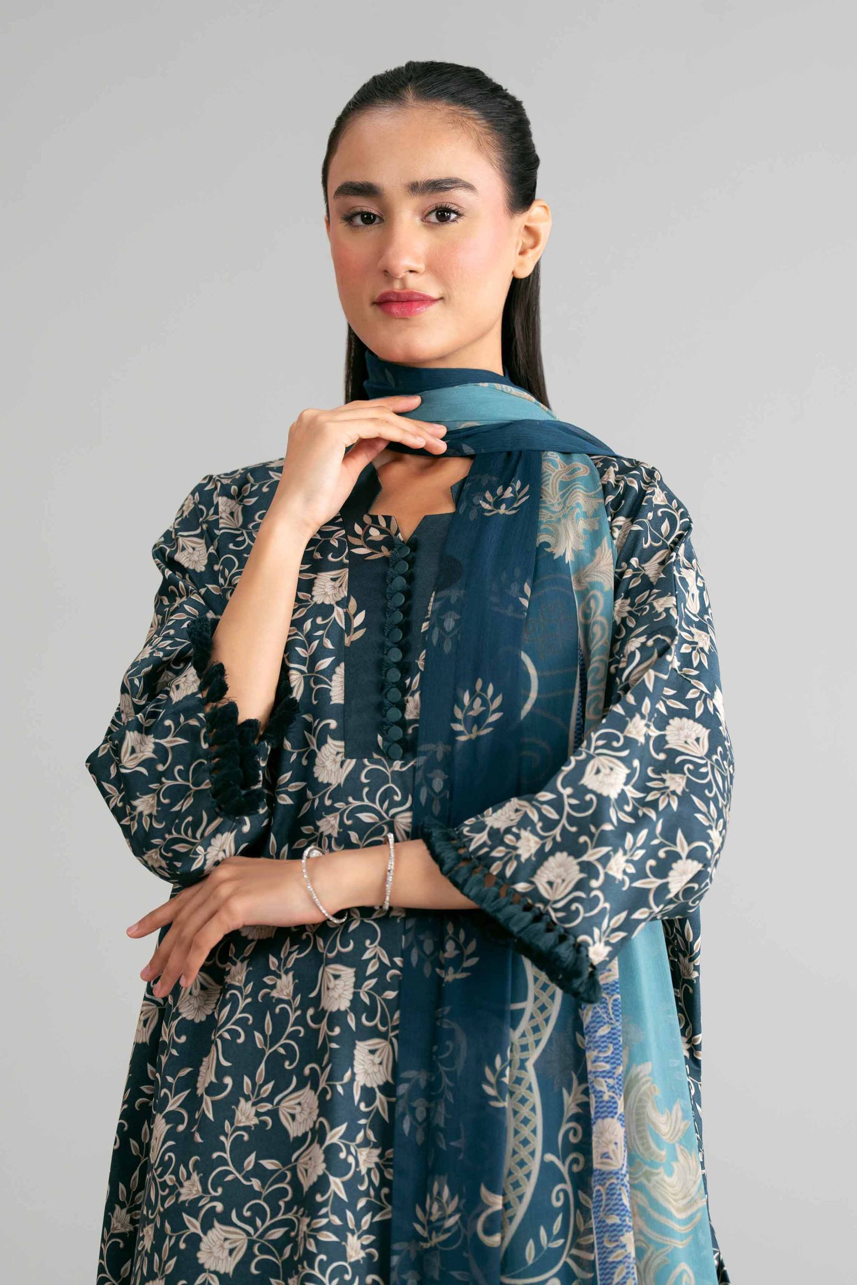 3 Piece - Digital Printed Suit - 42601574 - Image 2