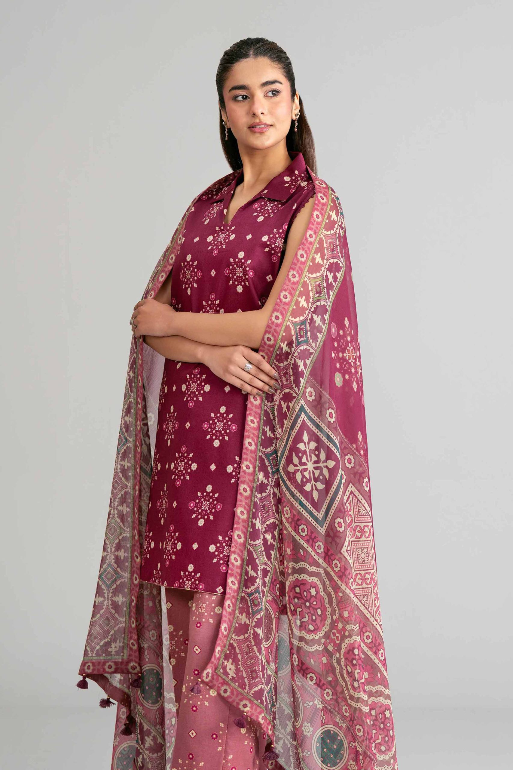 3 Piece - Digital Printed Suit - 42601575 - Image 2