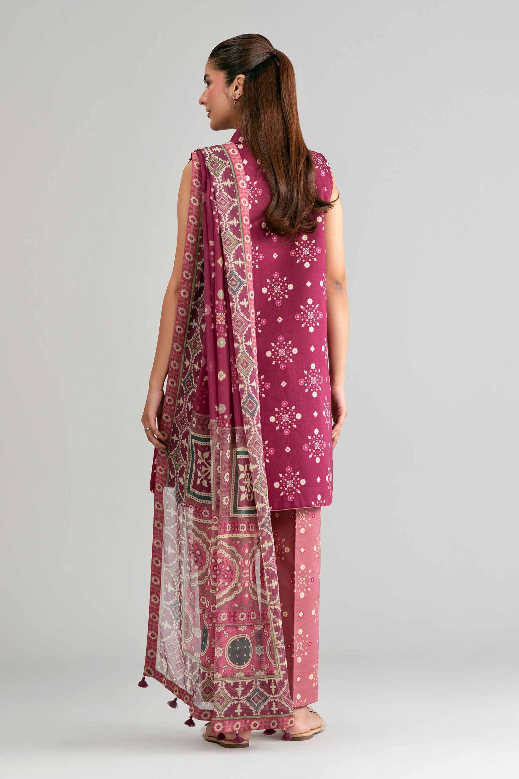 3 Piece - Digital Printed Suit - 42601575 - Image 3