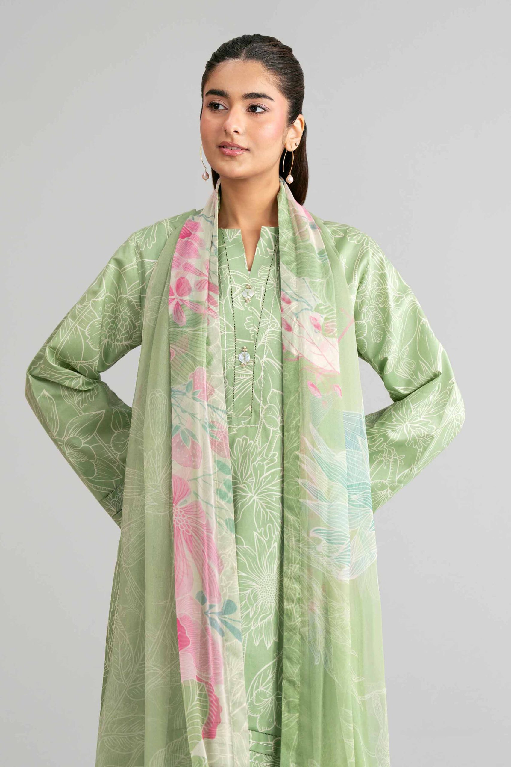 3 Piece - Digital Printed Suit - 42601576 - Image 2