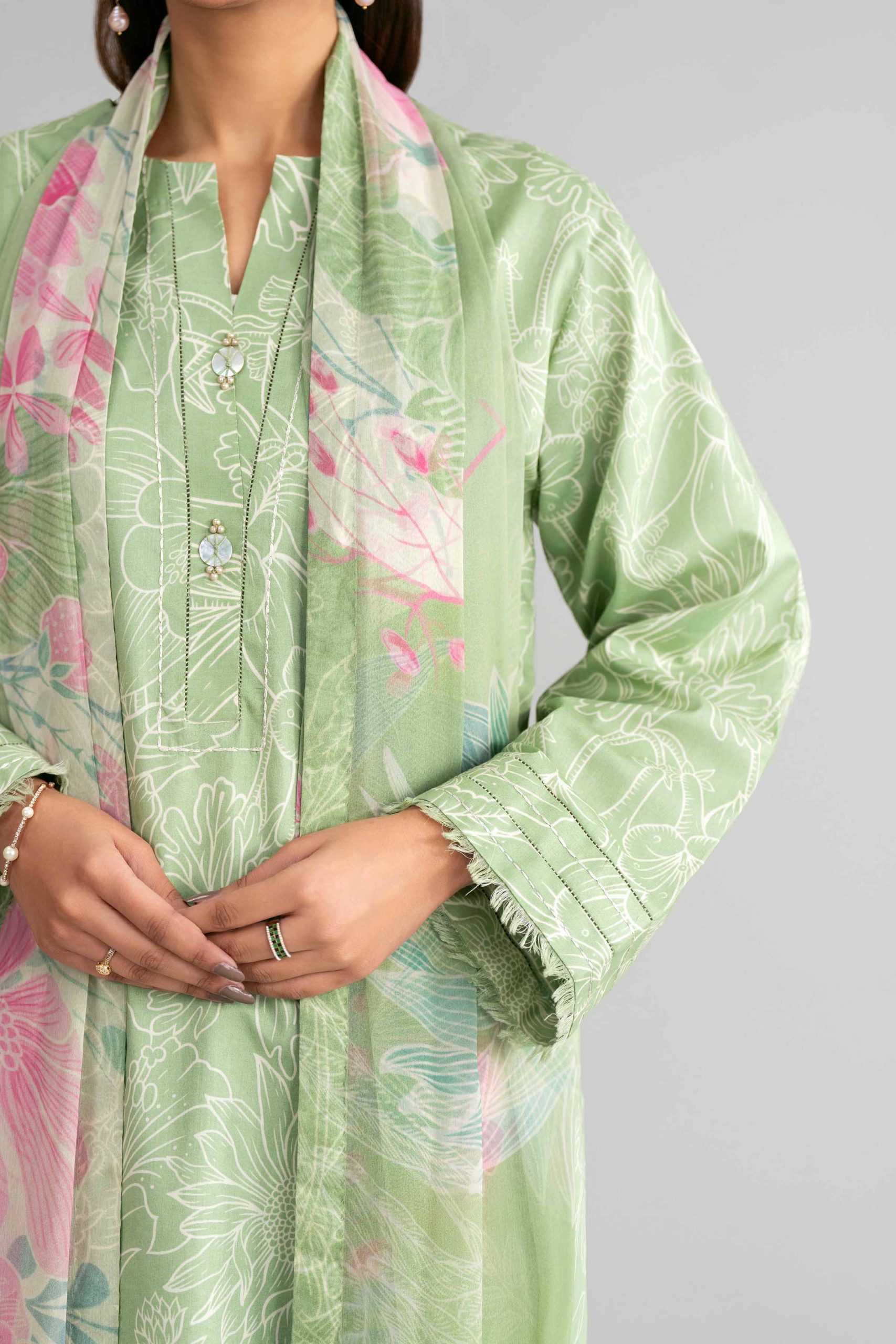 3 Piece - Digital Printed Suit - 42601576 - Image 4
