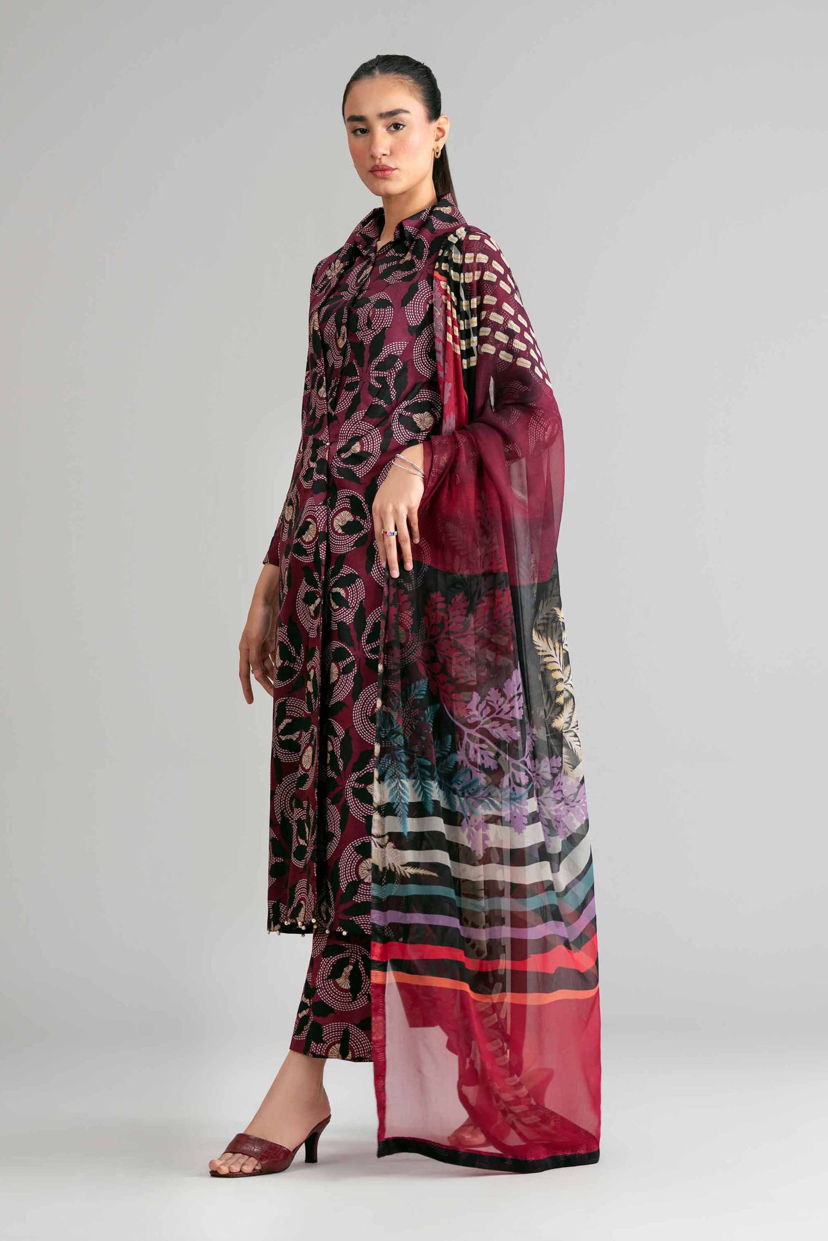 3 Piece - Digital Printed Suit - 42601577 - Image 4