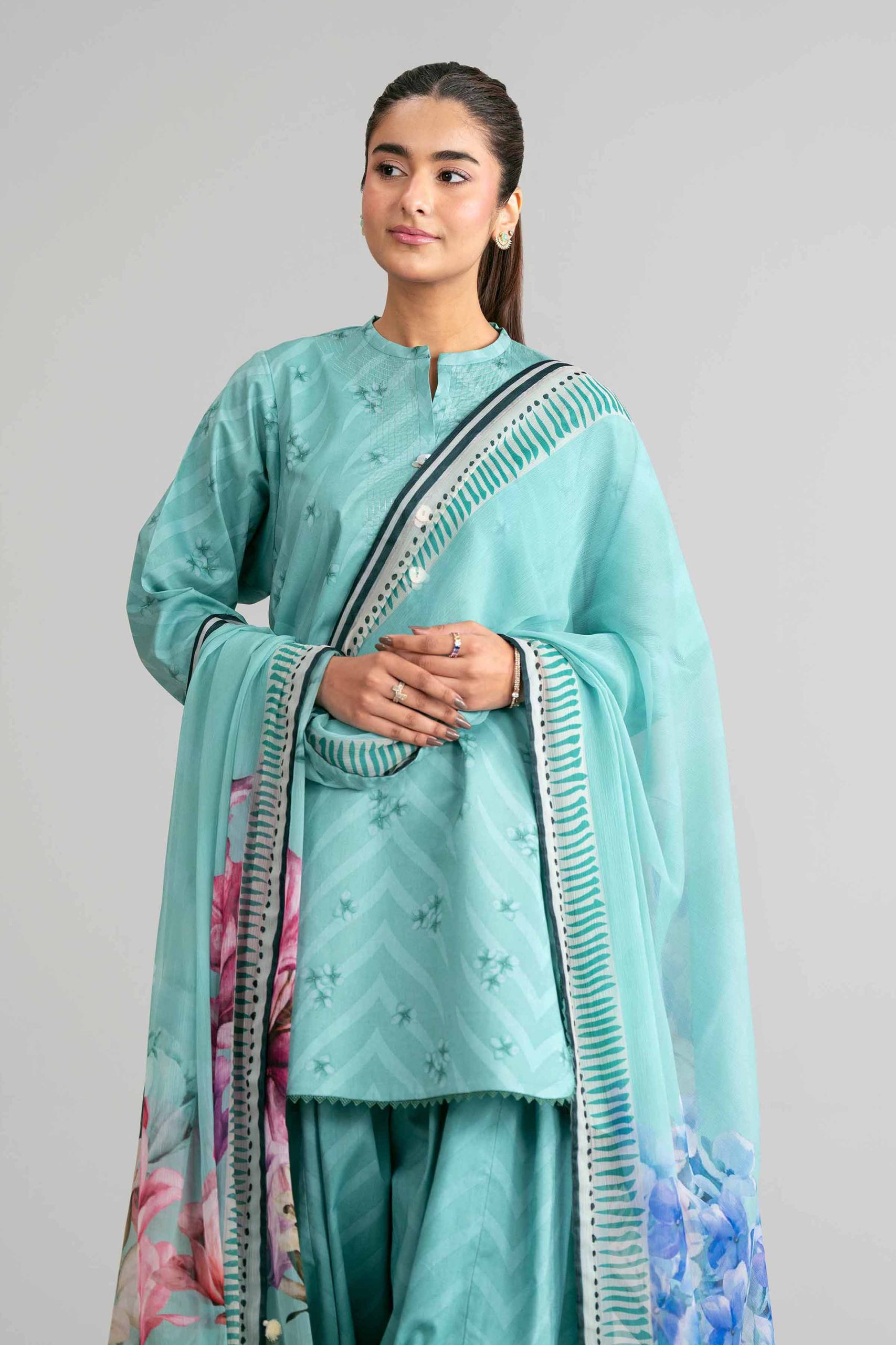 3 Piece - Digital Printed Suit - 42601578 - Image 2