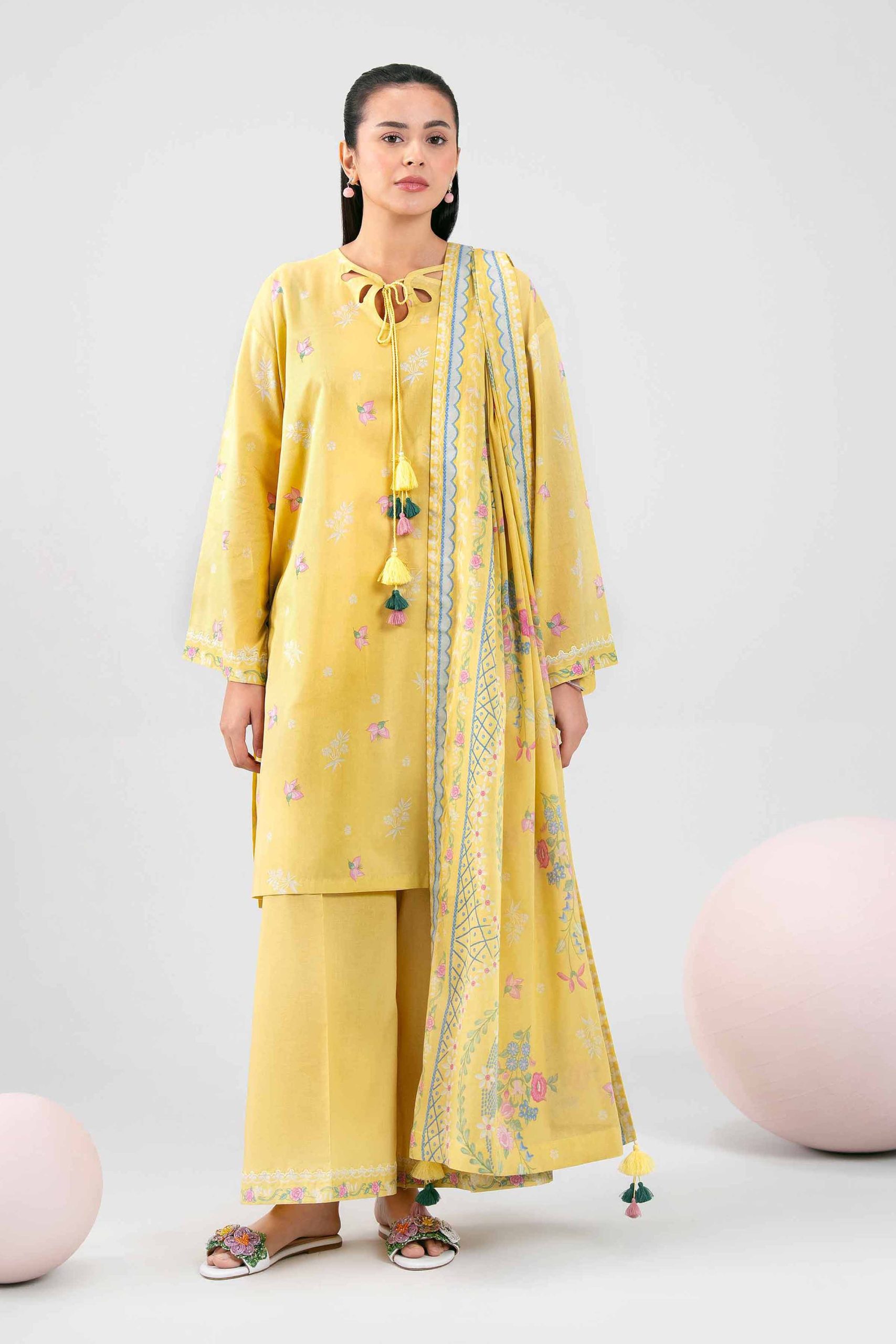 3 Piece - Printed Loose Fabric - 42602339 - Image 2