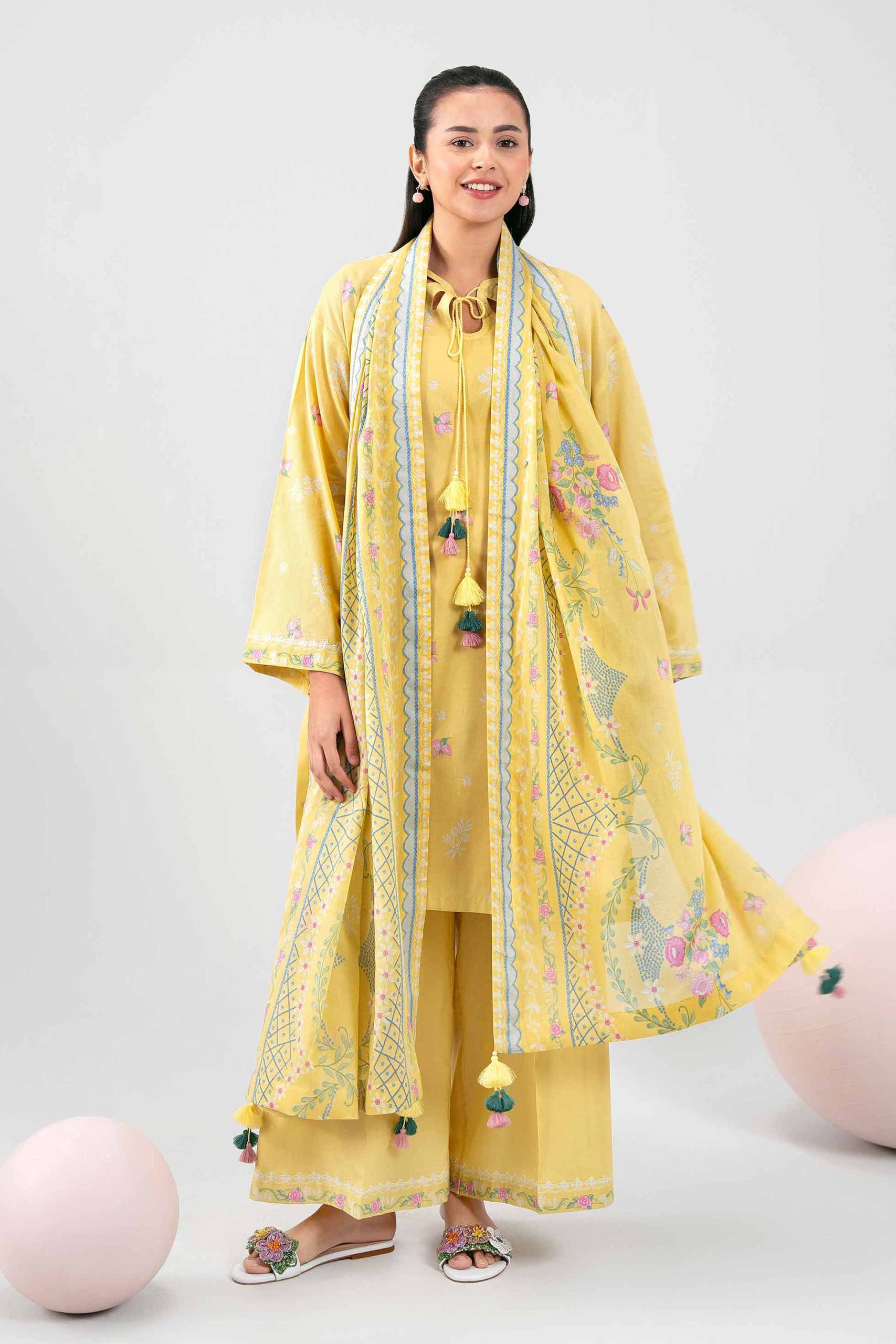 3 Piece - Printed Loose Fabric - 42602339 - Image 4