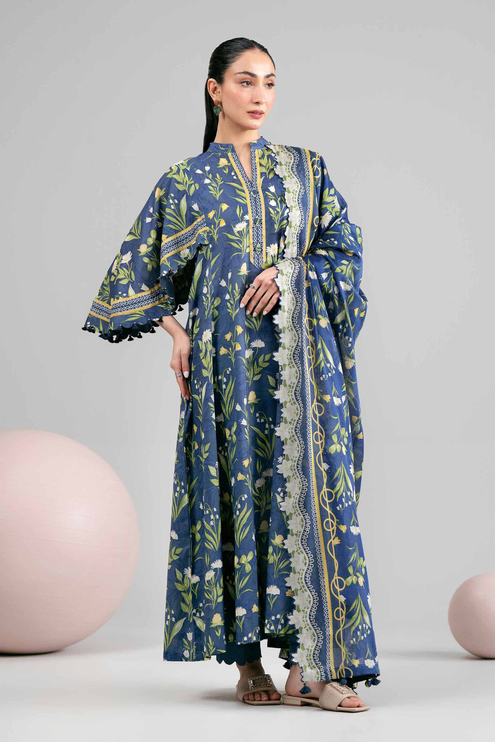 3 Piece - Printed Loose Fabric - 42602346 - Image 4
