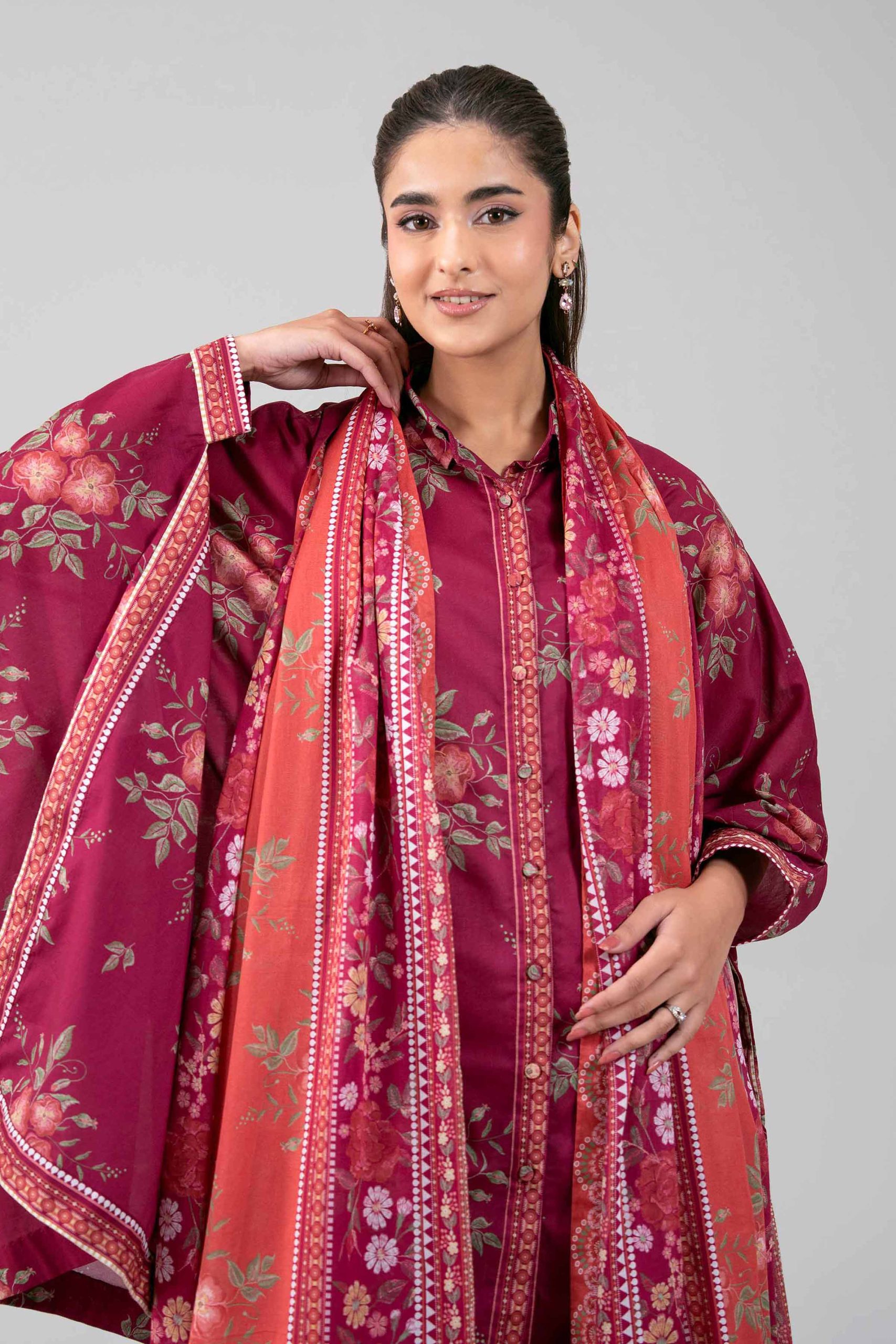 3 Piece - Printed Loose Fabric - 42602353