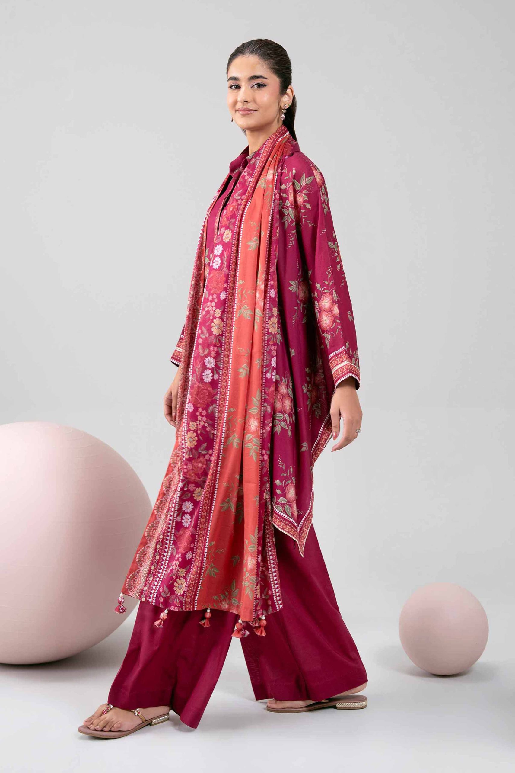 3 Piece - Printed Loose Fabric - 42602353 - Image 4