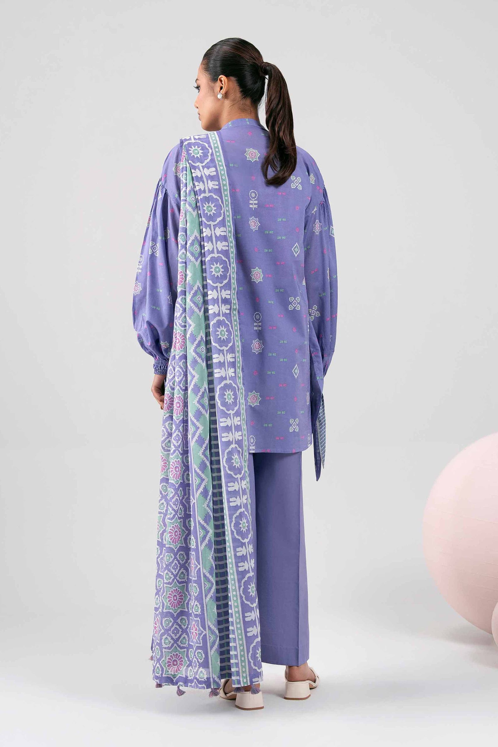 3 Piece - Printed Loose Fabric - 42602361 - Image 3