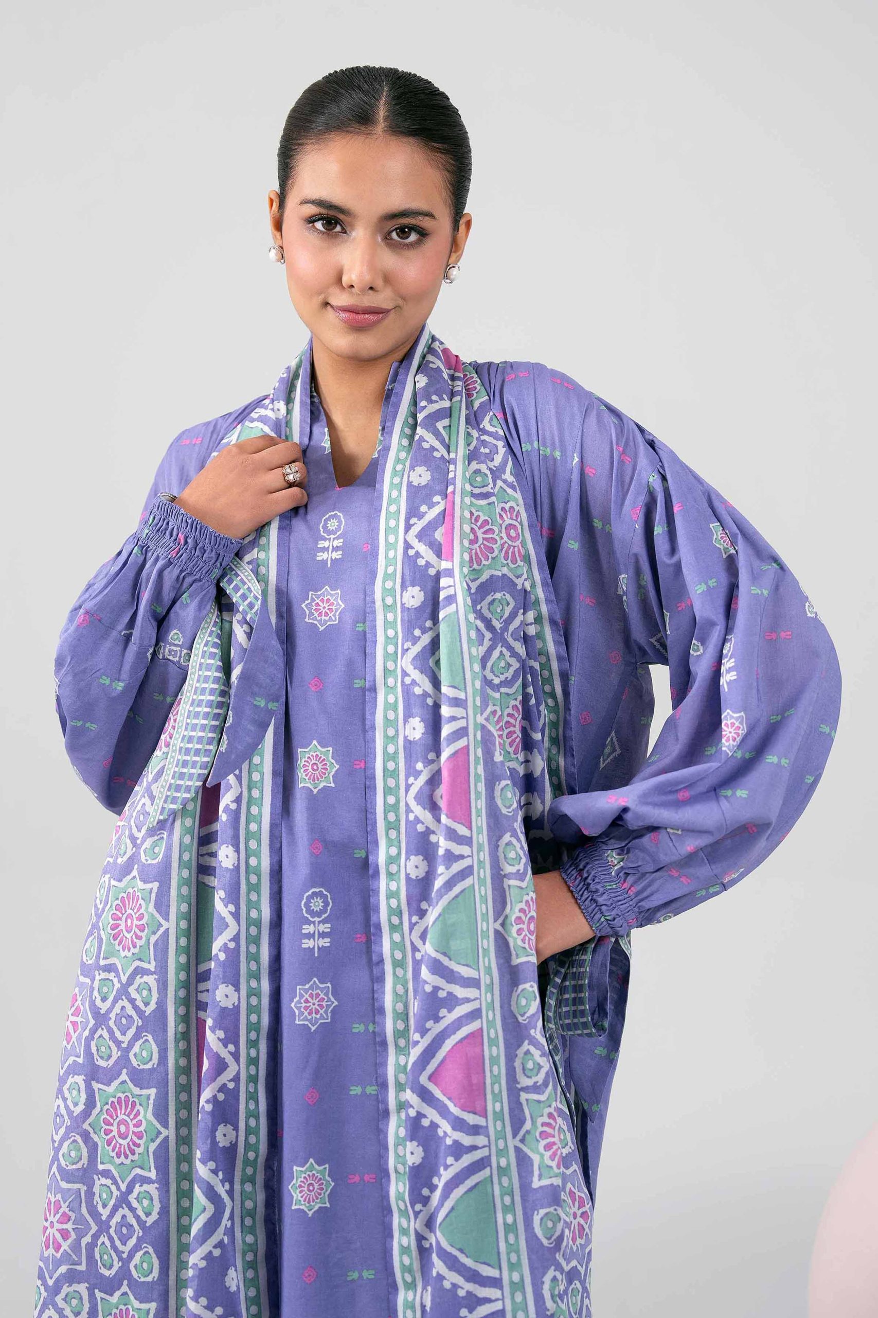 3 Piece - Printed Loose Fabric - 42602361 - Image 2
