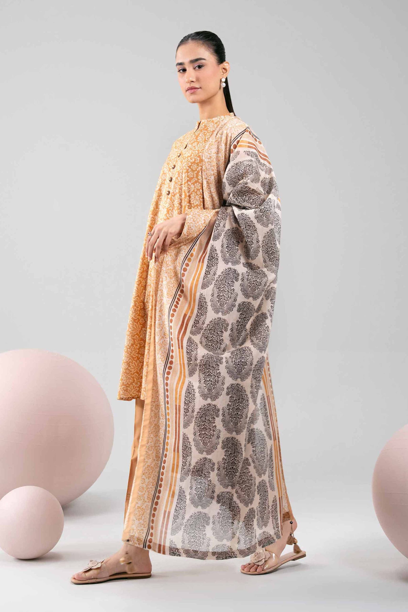 3 Piece - Printed Loose Fabric - 42602362 - Image 5