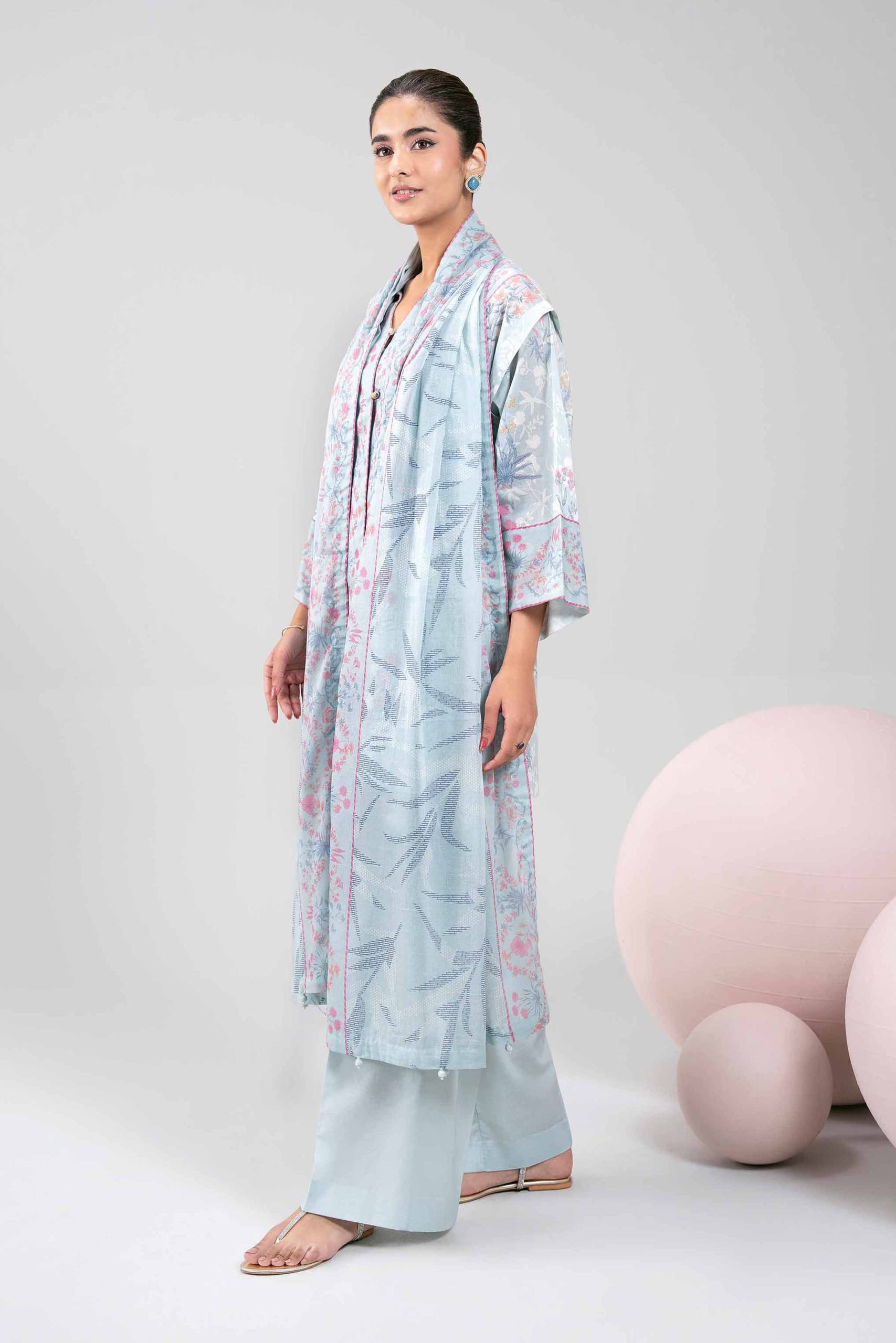 3 Piece - Printed Loose Fabric - 42602367 - Image 4