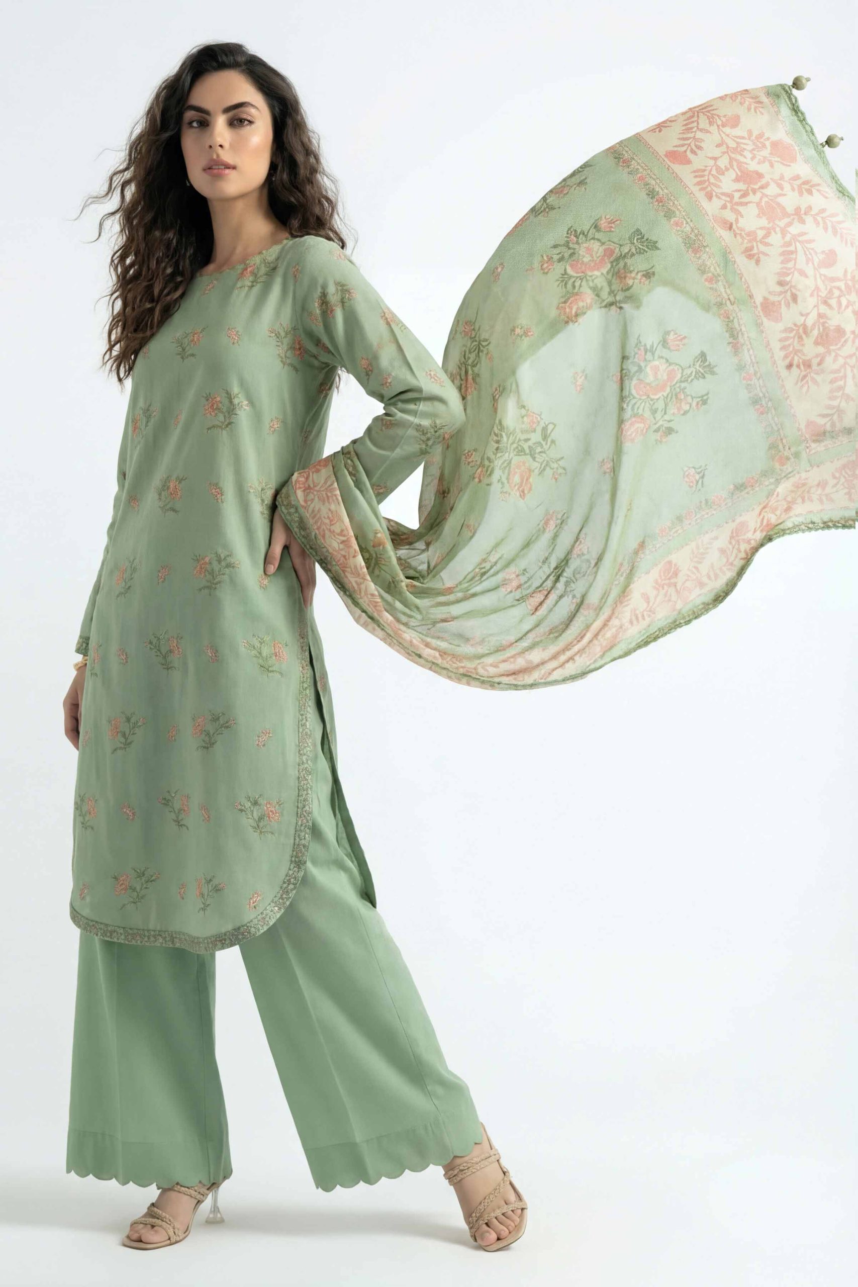 3 Piece - Printed Loose Fabric - 42602369 - Image 4