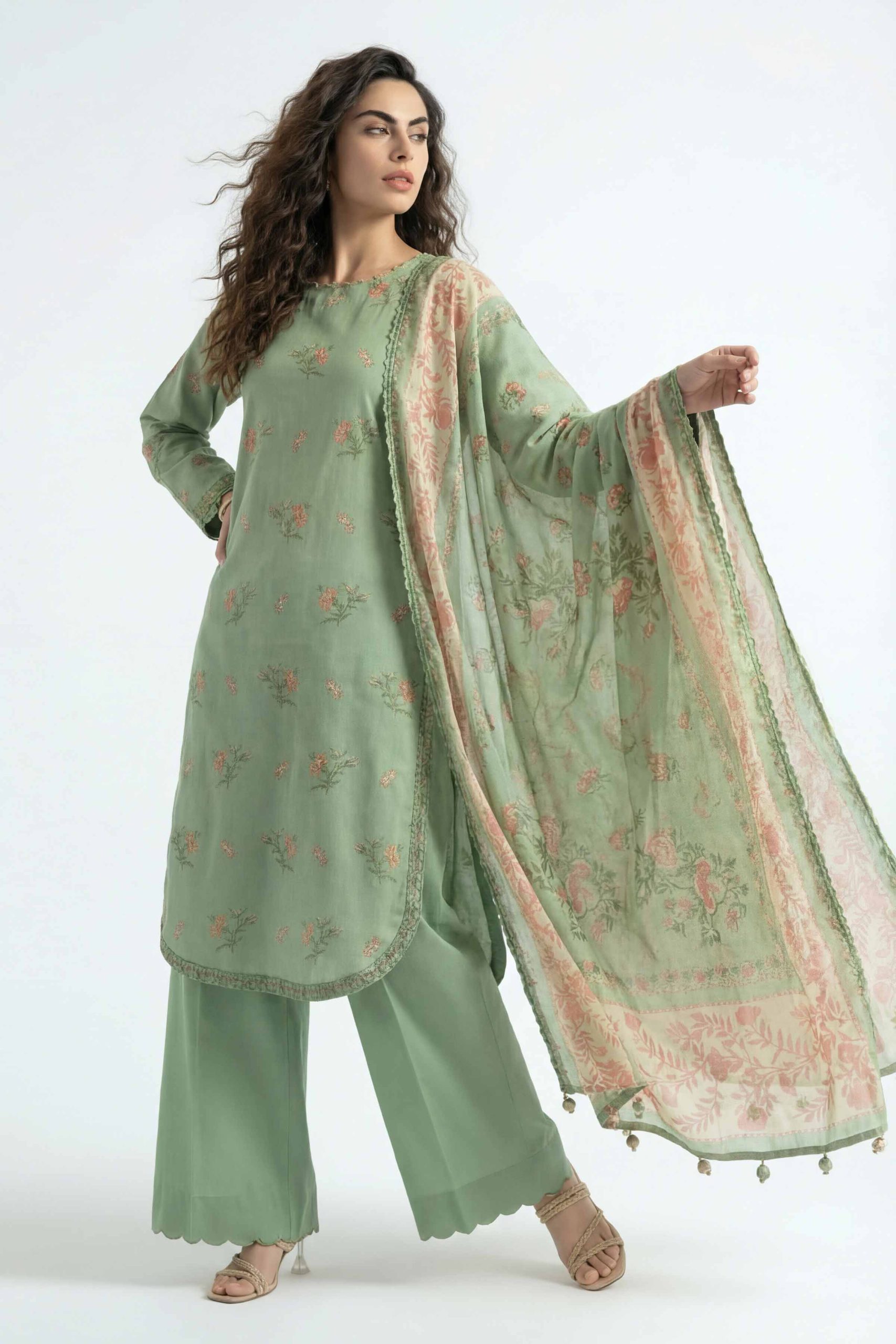 3 Piece - Printed Loose Fabric - 42602369 - Image 3