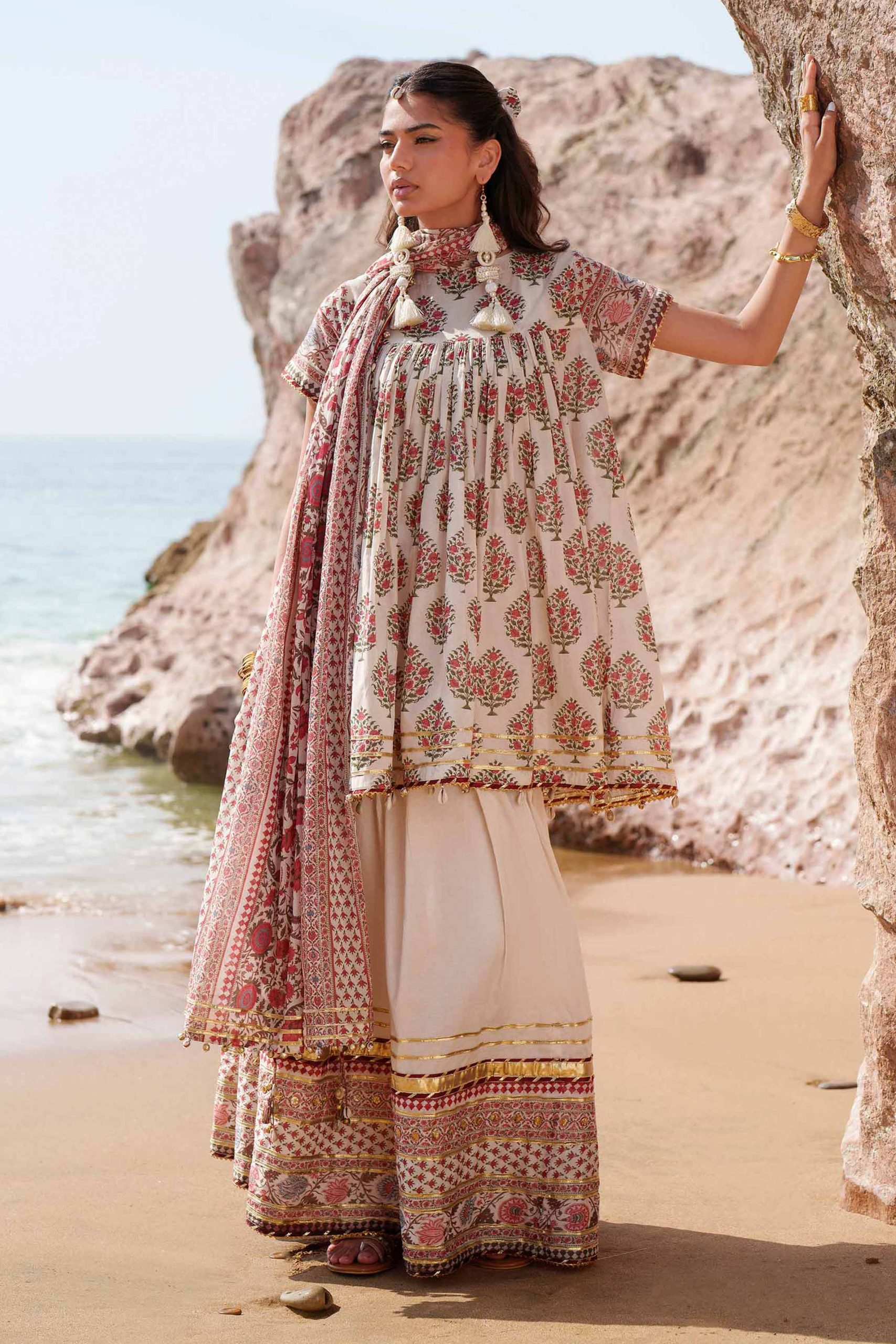 3 Piece - Printed Loose Fabric - 42602378 - Image 2