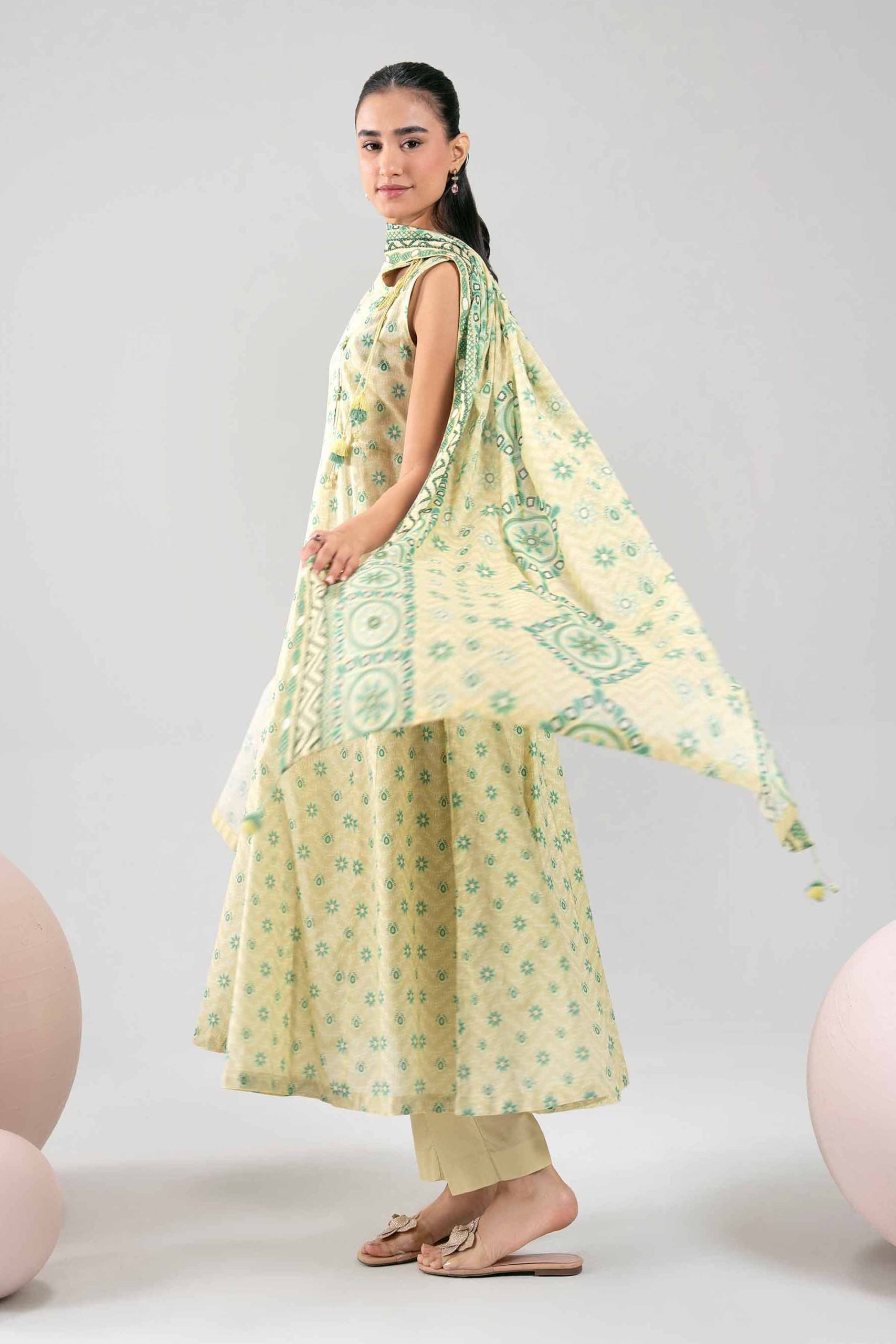 3 Piece - Printed Loose Fabric - 42602383 - Image 4