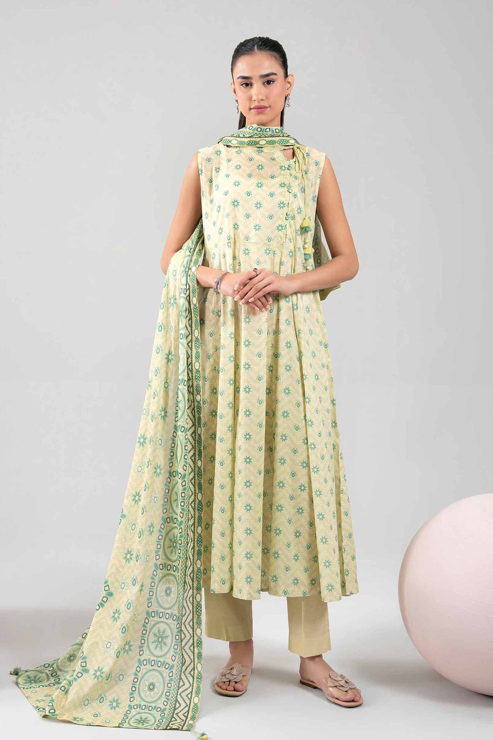 3 Piece - Printed Loose Fabric - 42602383