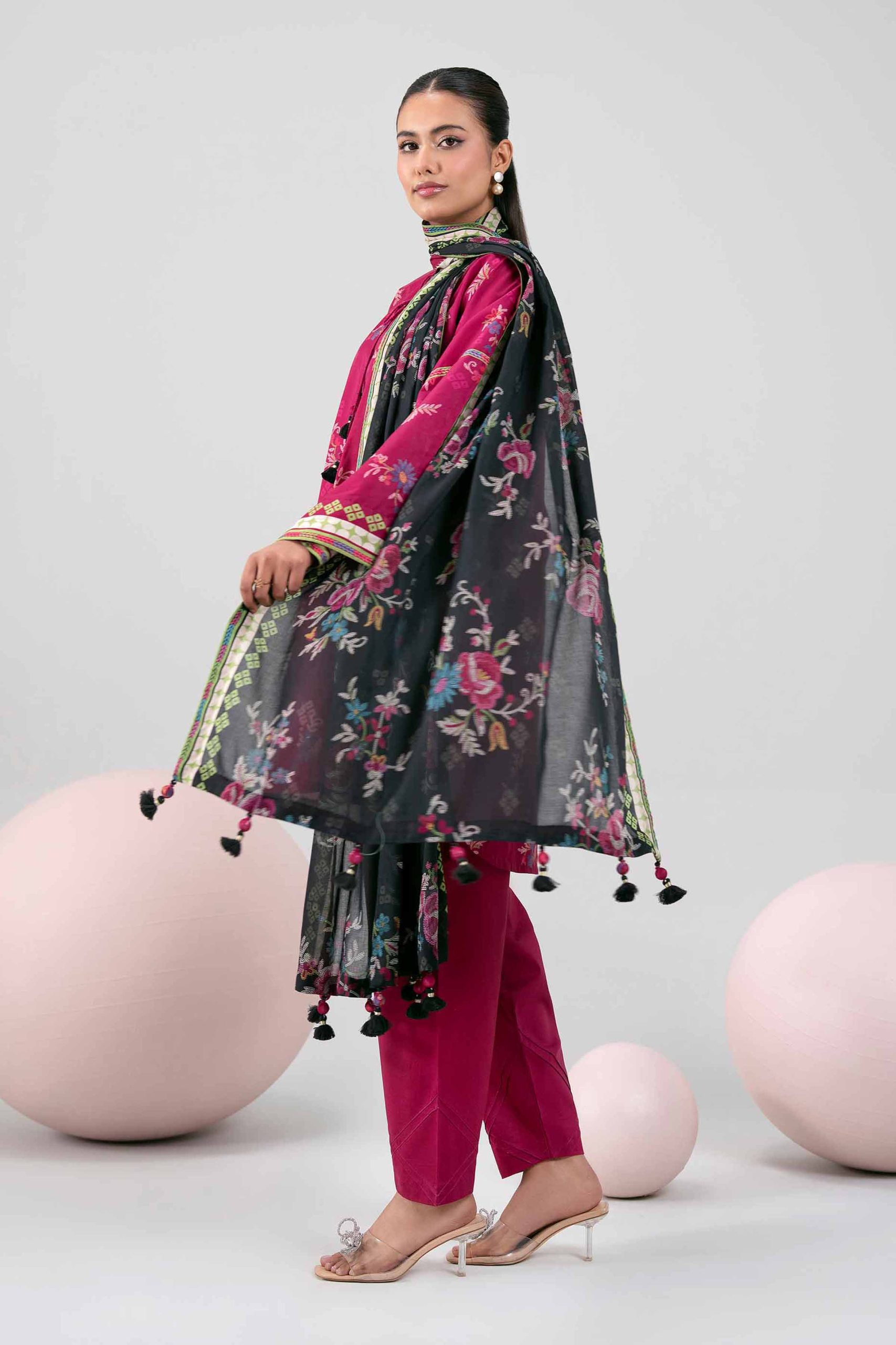 3 Piece - Printed Loose Fabric - 42602388 - Image 4