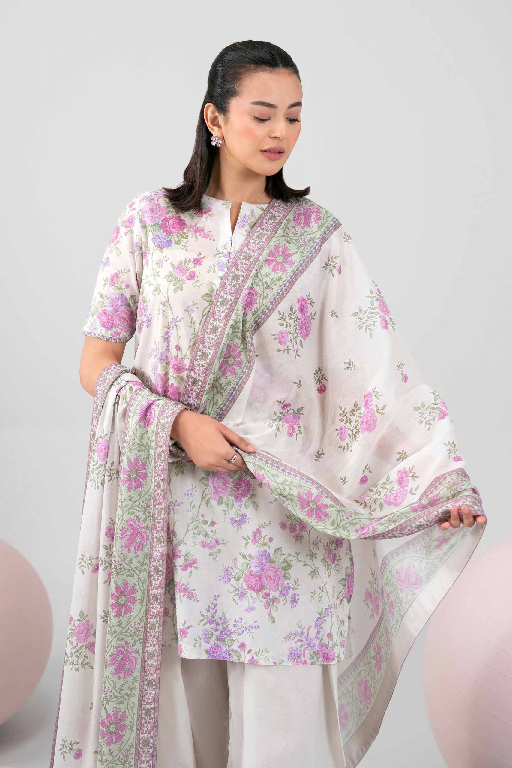 3 Piece - Printed Loose Fabric - 42602392 - Image 4