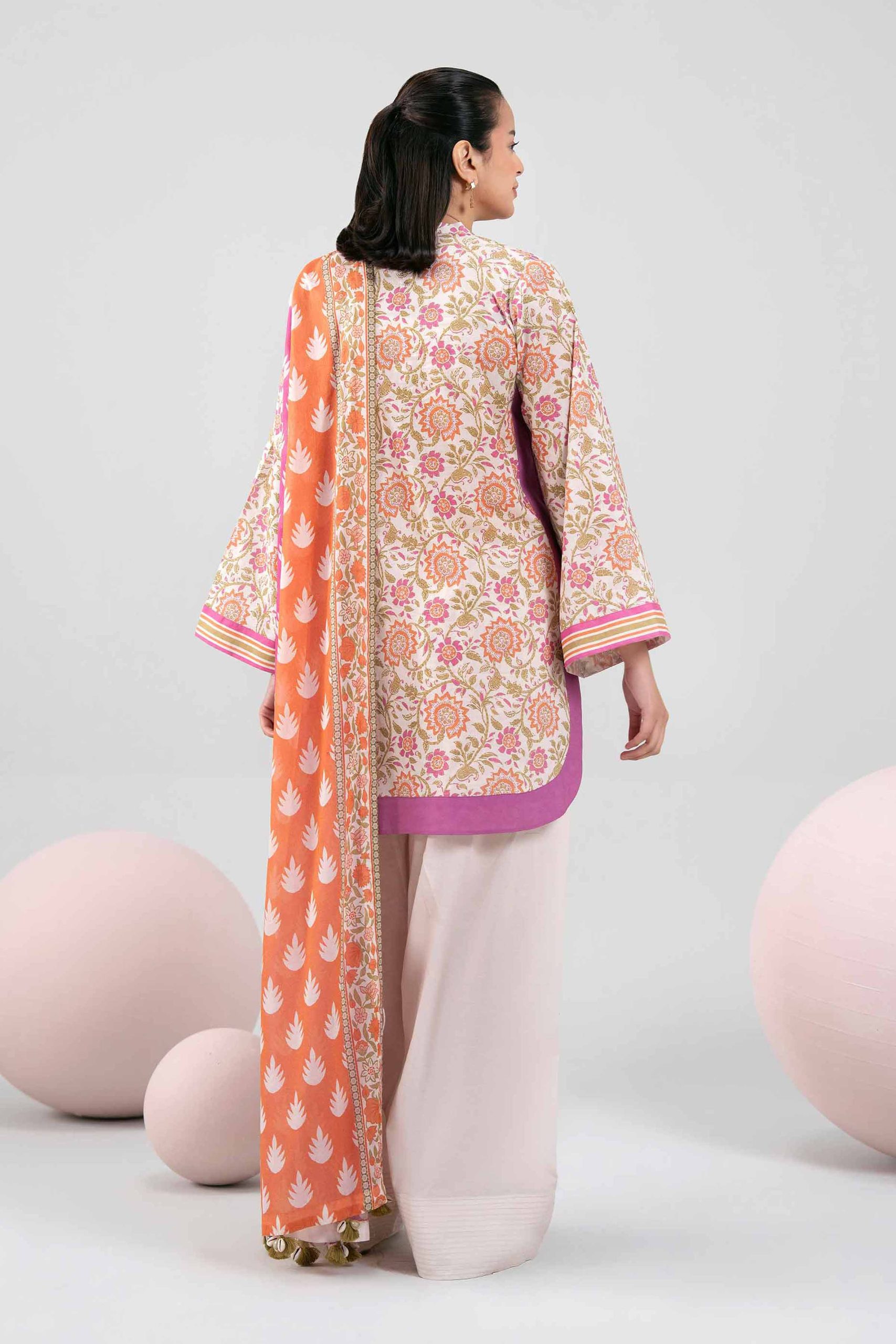 3 Piece - Printed Loose Fabric - 42602395 - Image 3