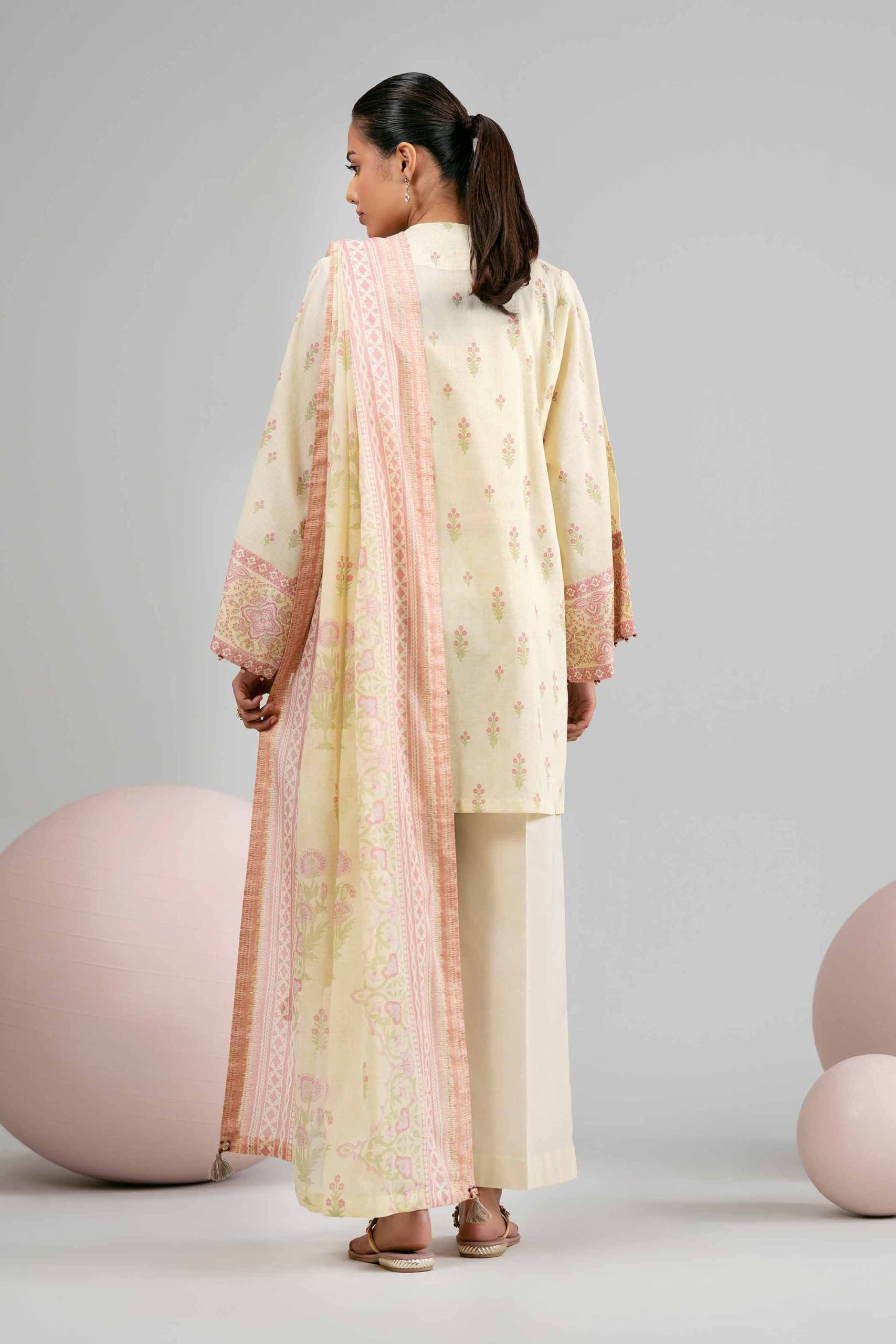 3 Piece - Printed Loose Fabric - 42602397 - Image 3