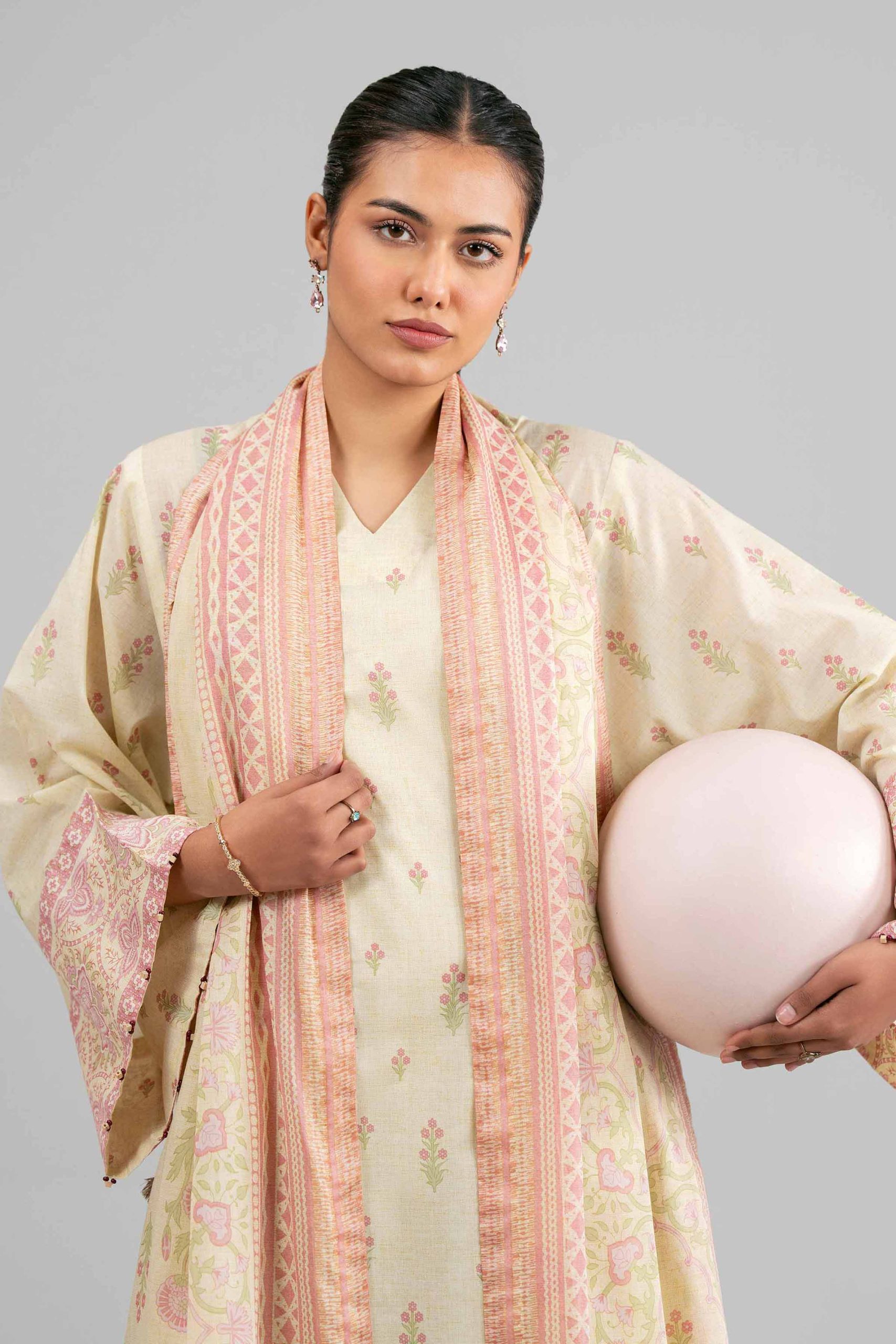3 Piece - Printed Loose Fabric - 42602397 - Image 2