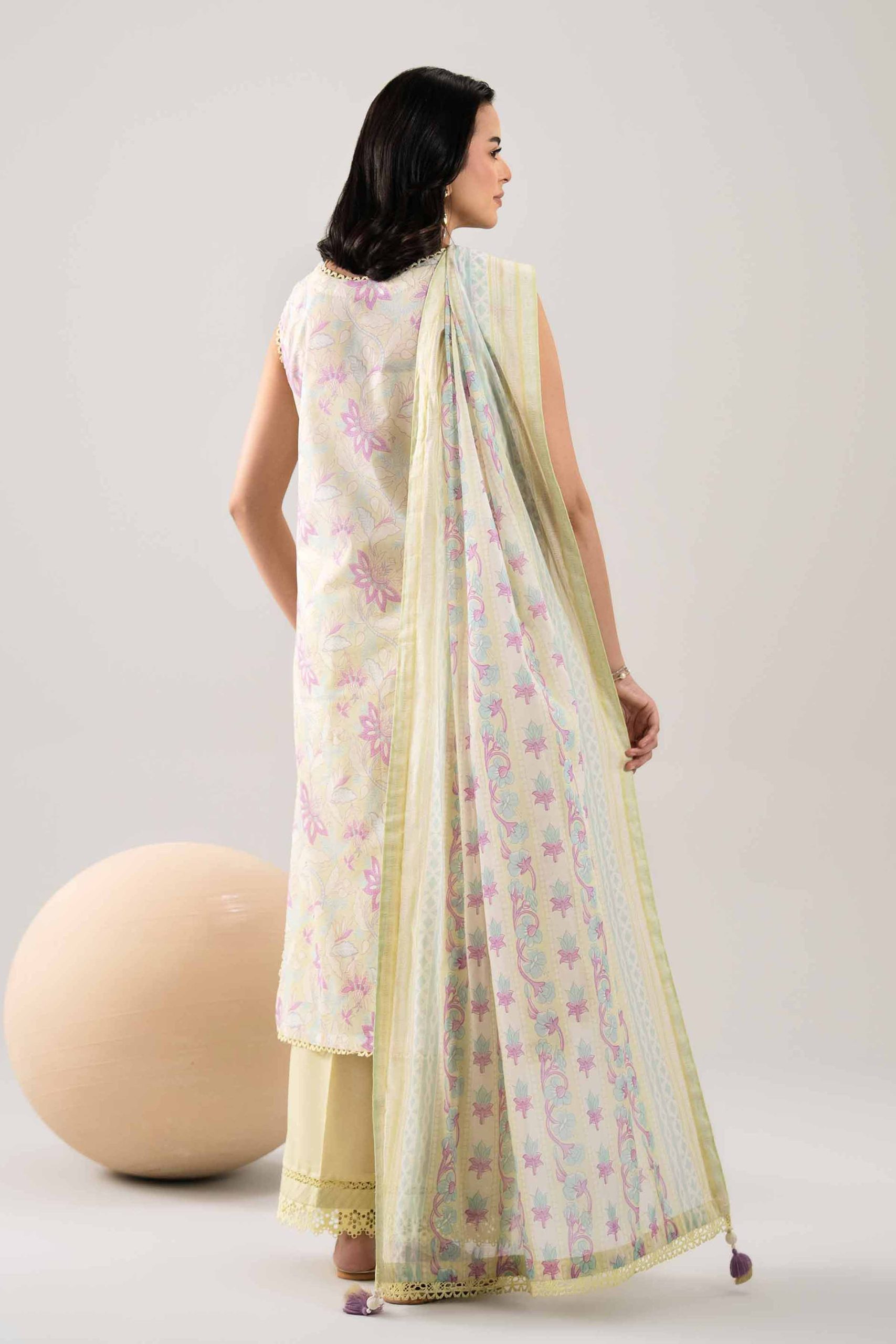 3 Piece - Printed Loose Fabric - 42602398 - Image 3
