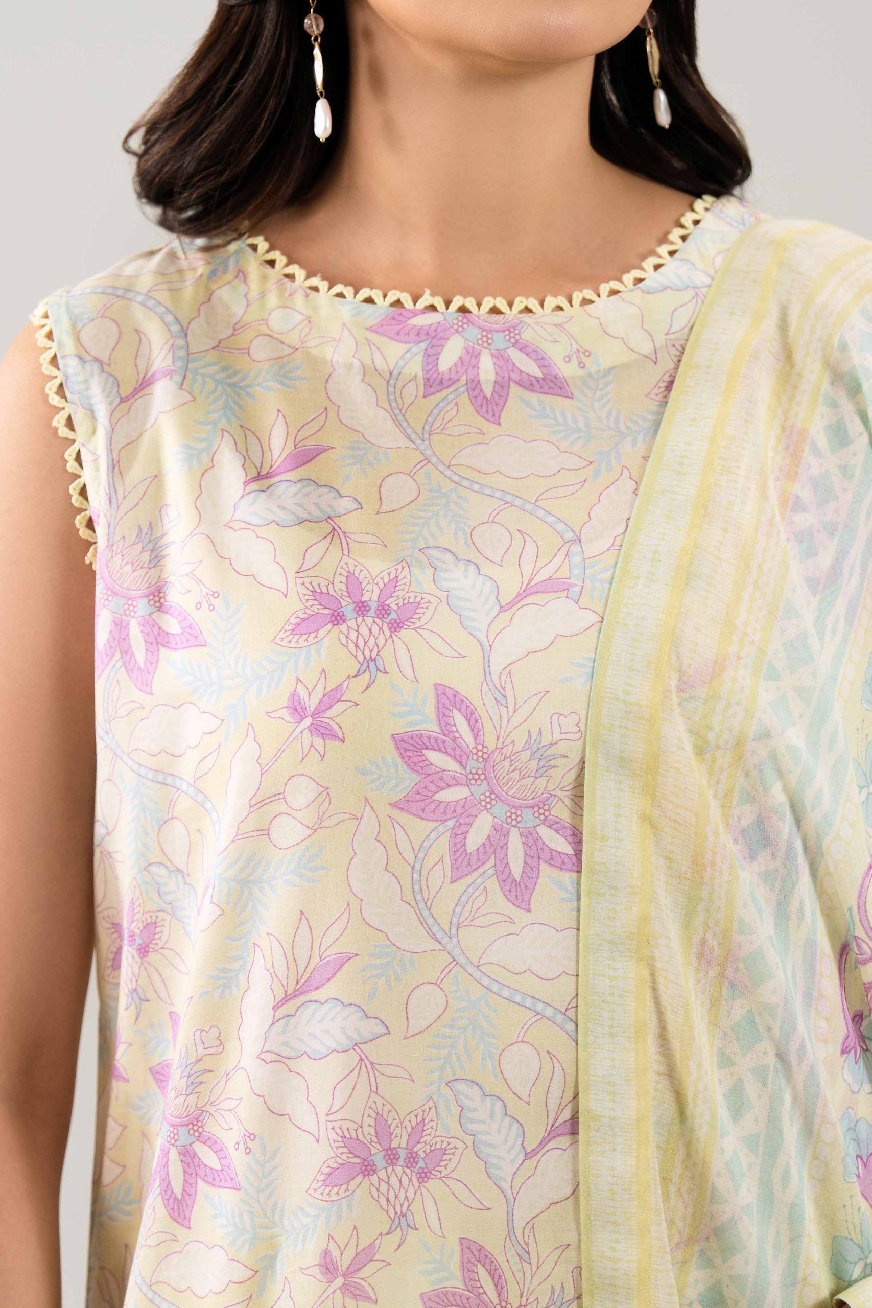3 Piece - Printed Loose Fabric - 42602398 - Image 4