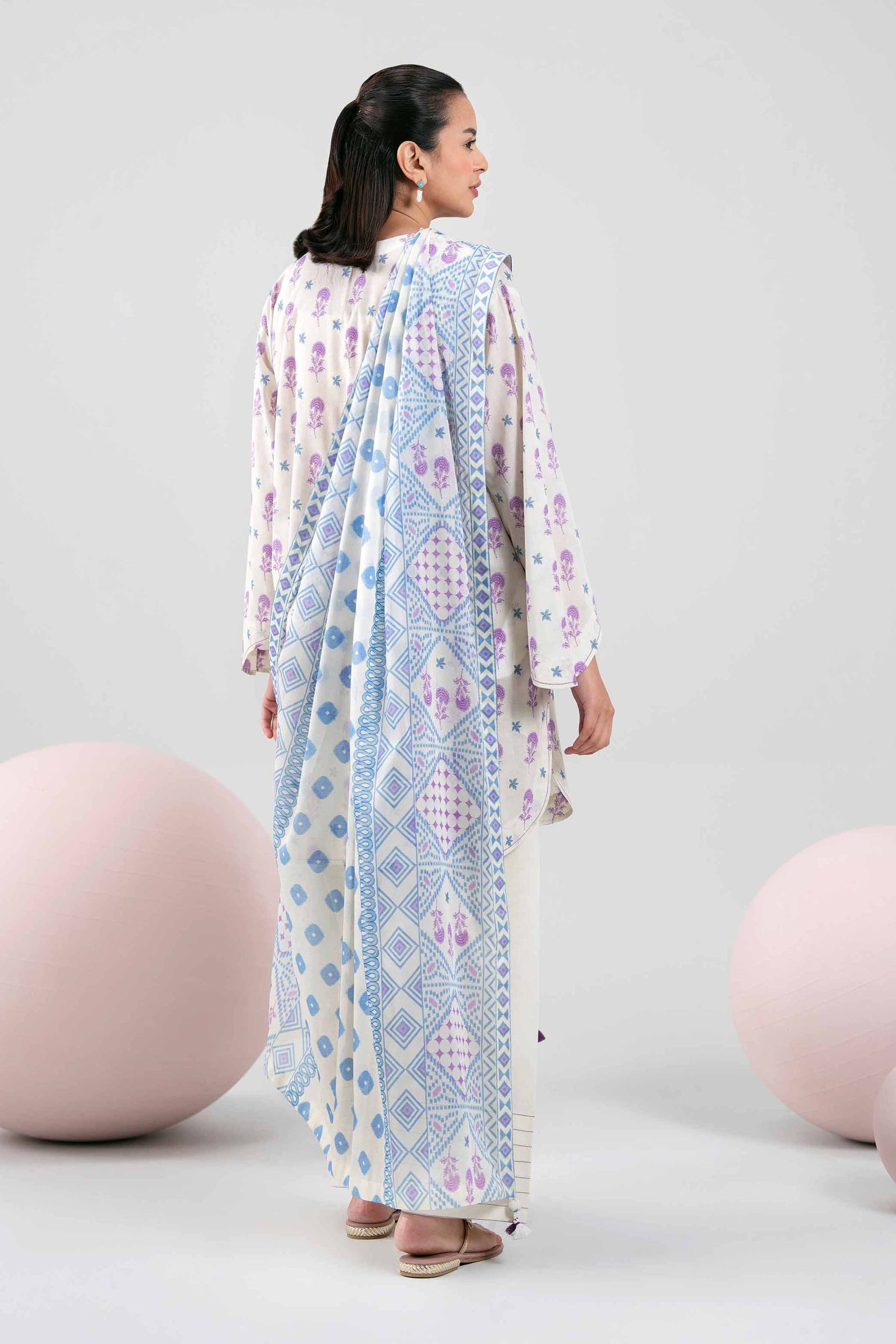 3 Piece - Printed Loose Fabric - 42602403 - Image 3