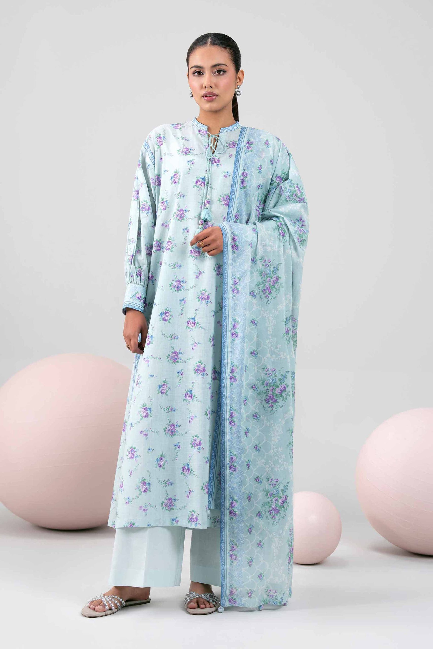 3 Piece - Printed Suit - 42602404 - Image 4