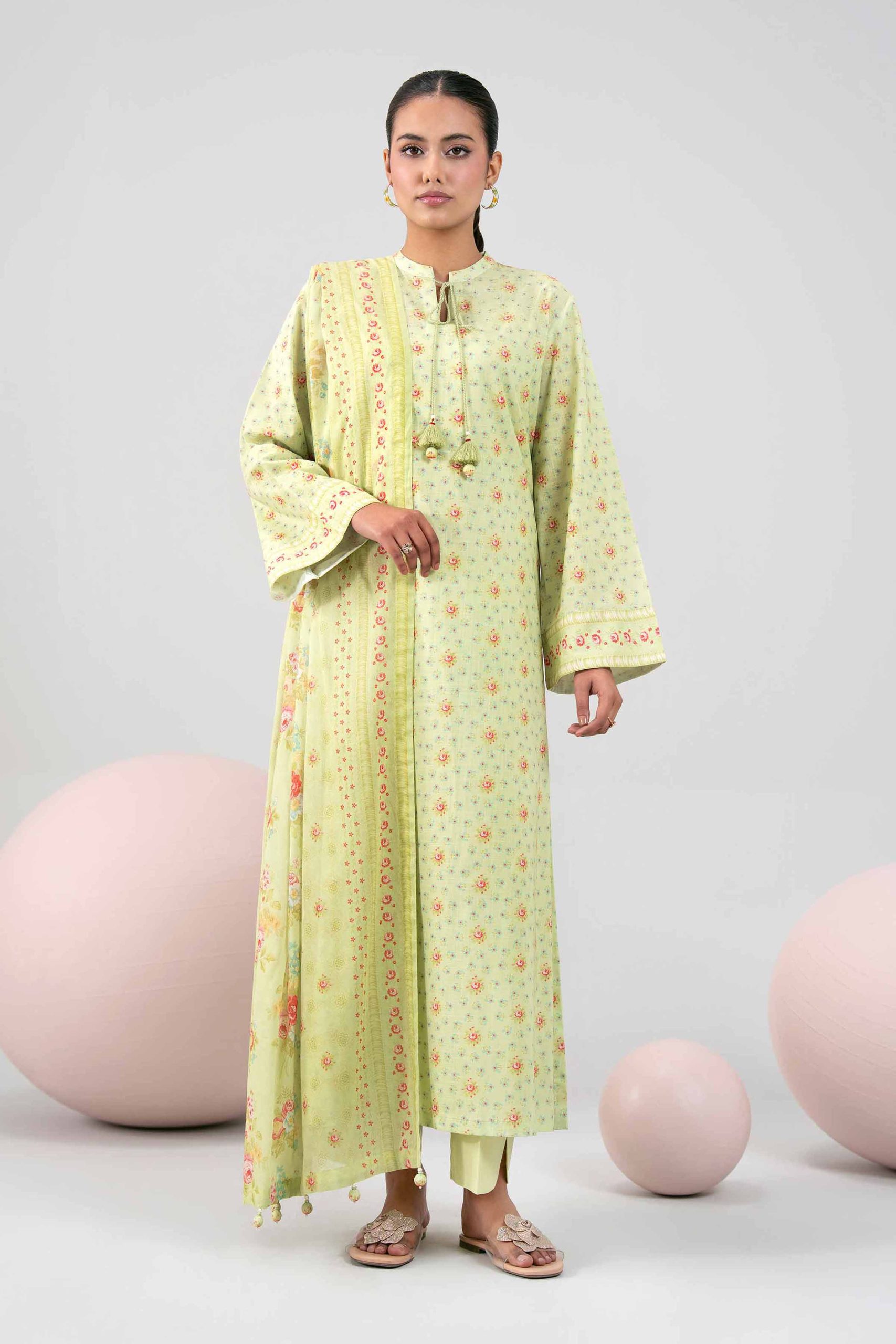 3 Piece - Printed Suit - 42602405