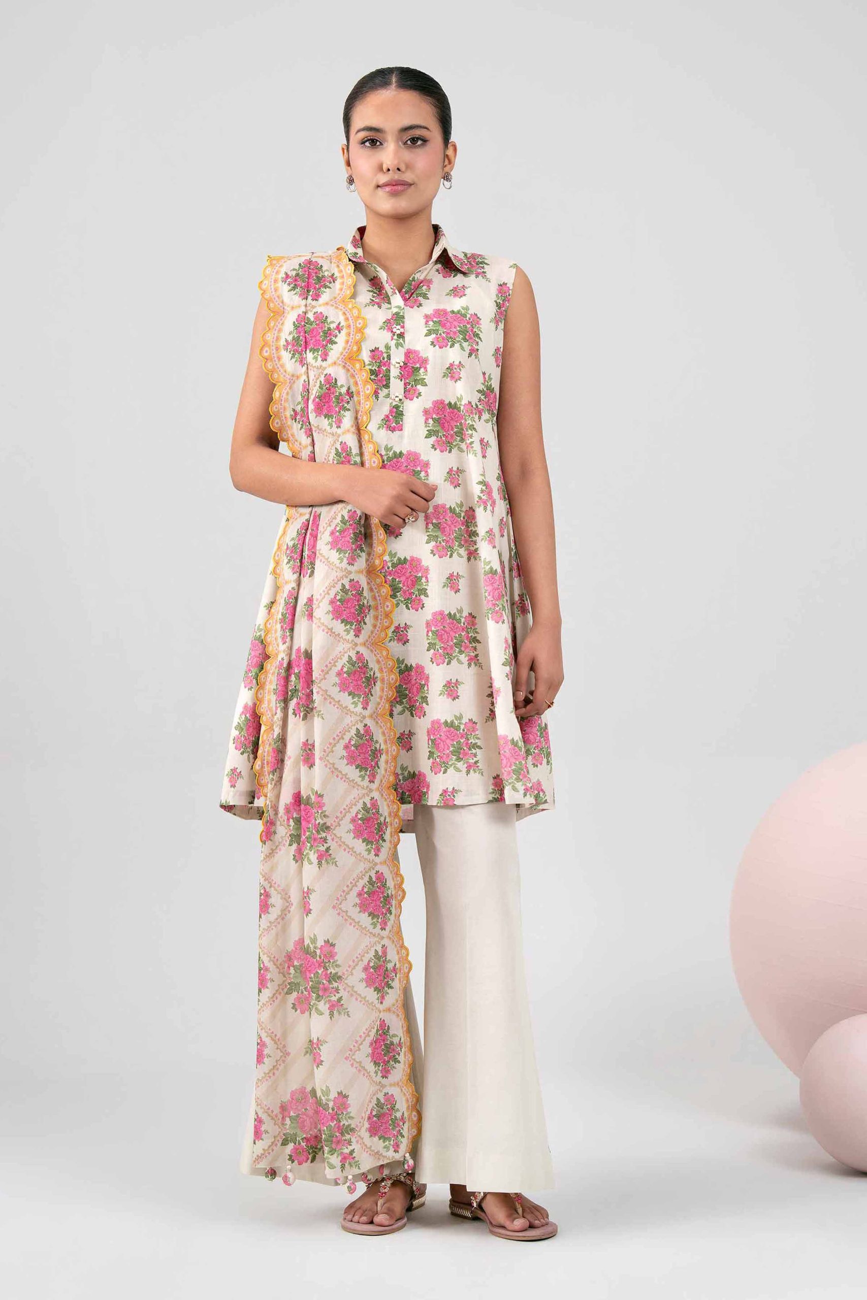 3 Piece - Printed Suit - 42602411