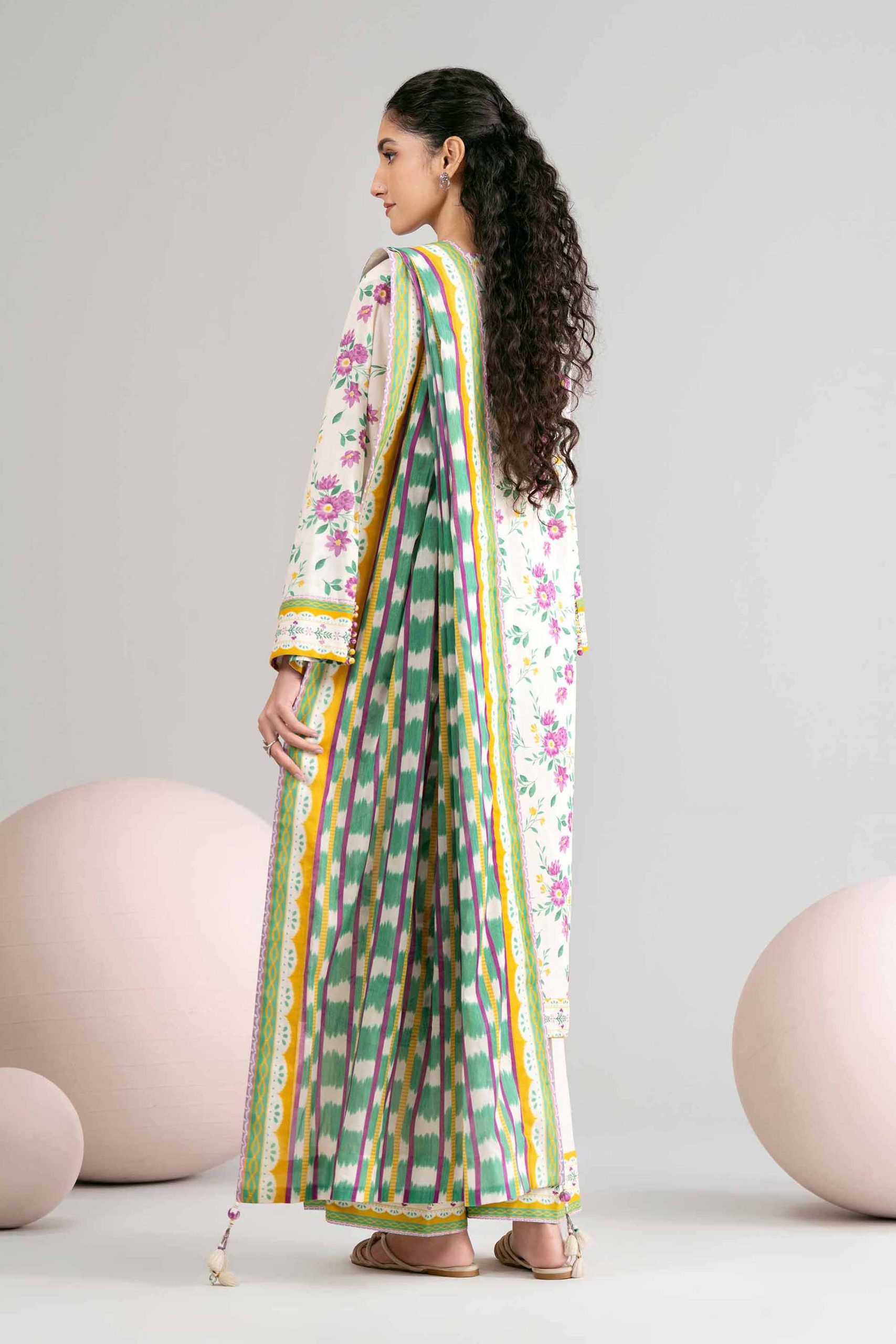 3 Piece - Printed Loose Fabric - 42602422 - Image 3