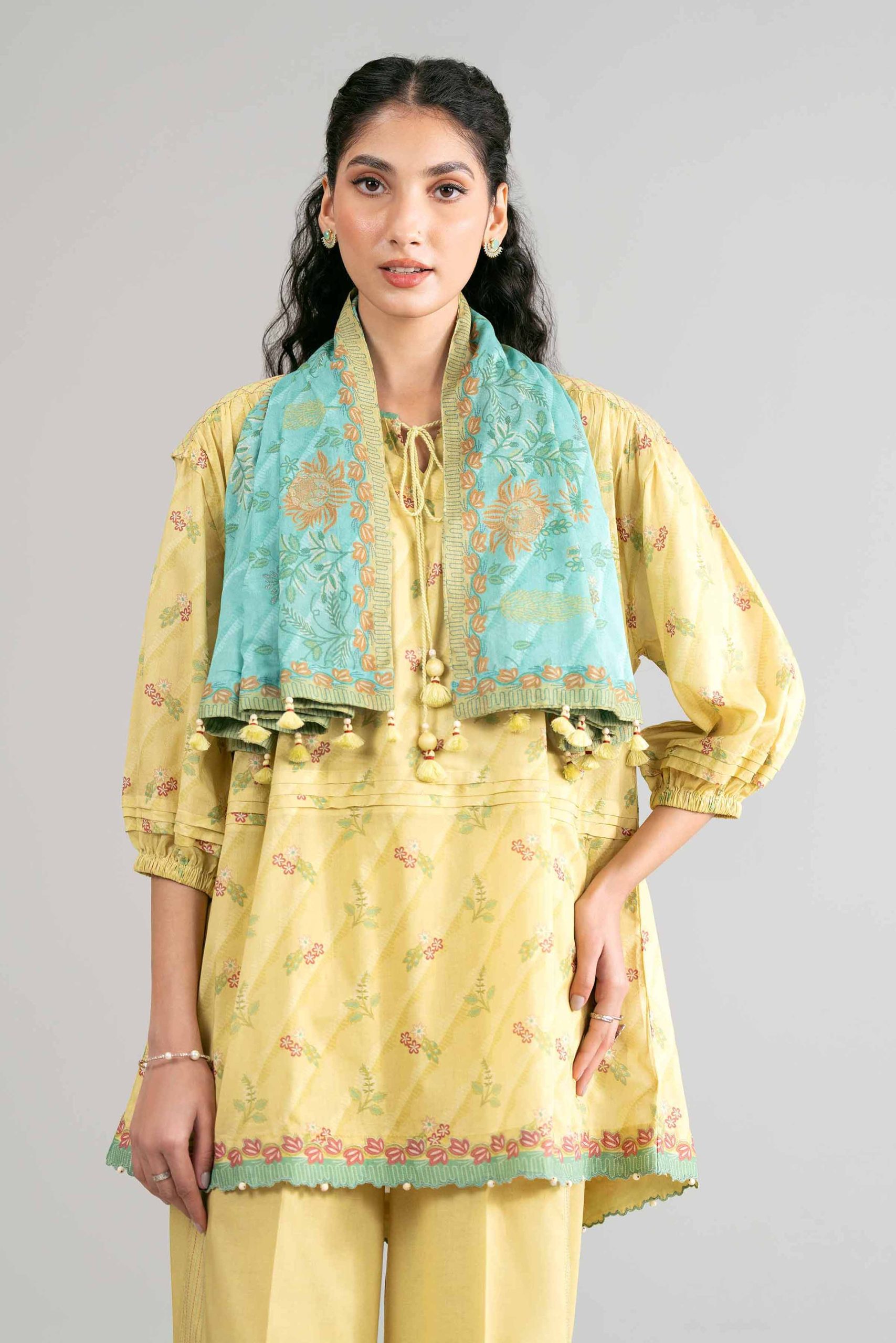 3 Piece - Printed Loose Fabric - 42602428 - Image 2