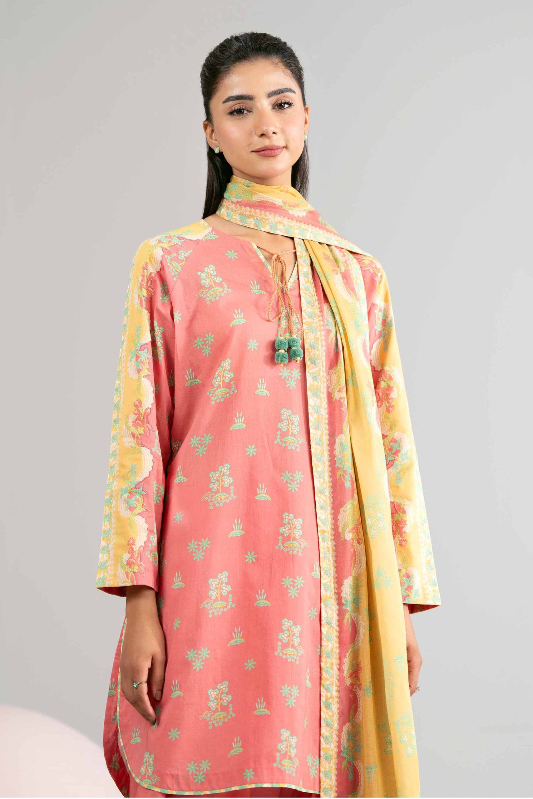 3 Piece - Printed Loose Fabric - 42602429 - Image 2