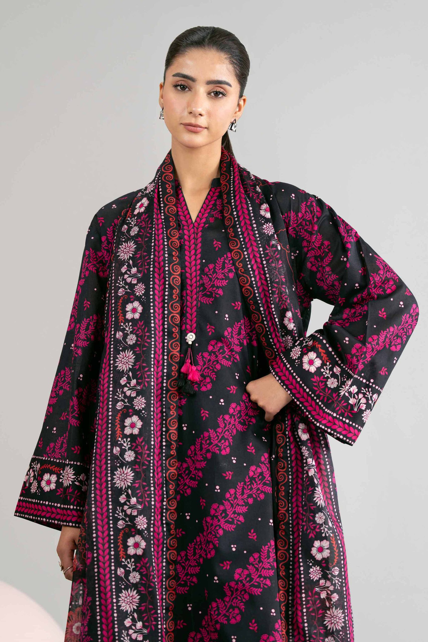 3 Piece - Printed Loose Fabric - 42602432 - Image 2