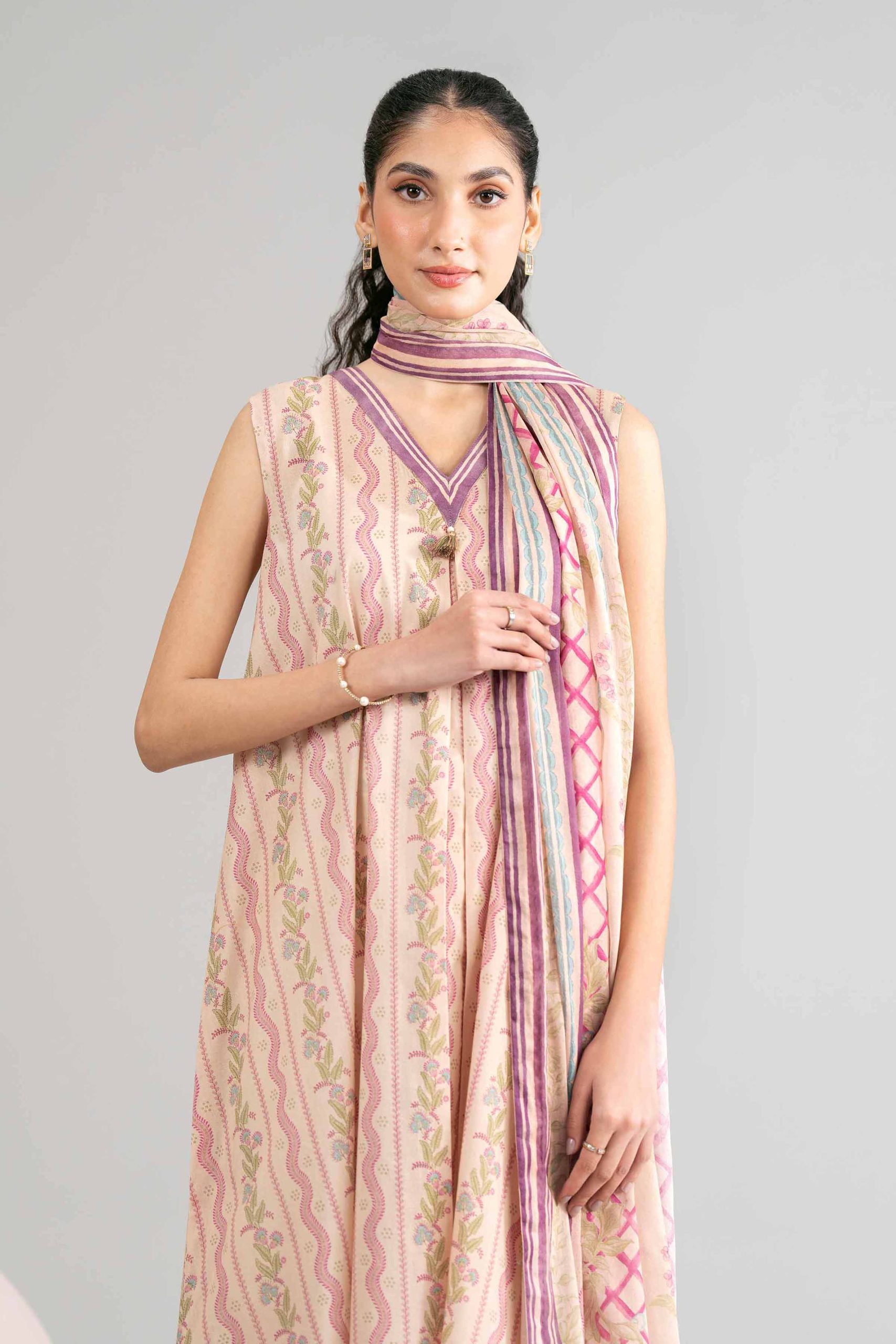 3 Piece - Printed Loose Fabric - 42602435 - Image 2