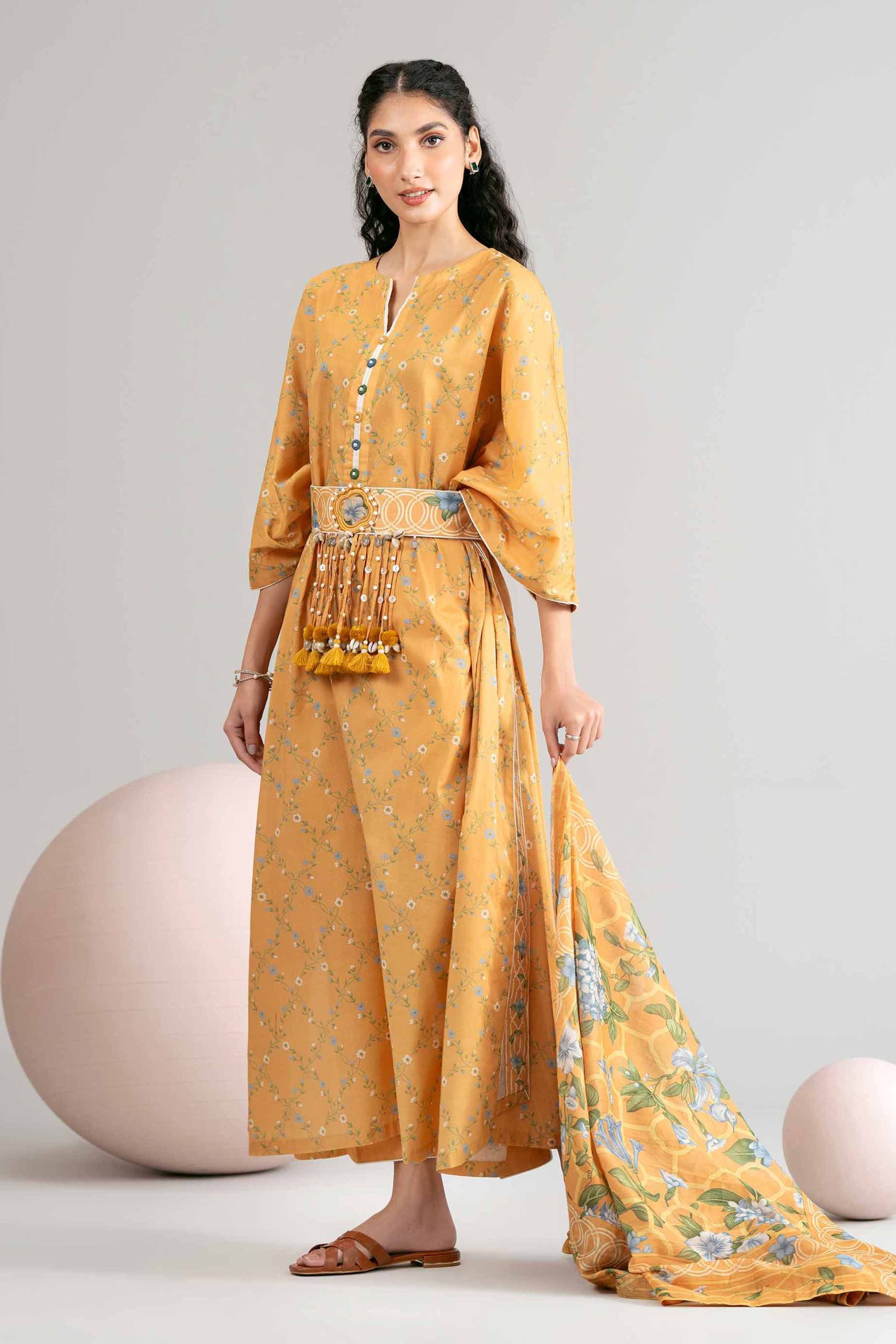 3 Piece - Printed Loose Fabric - 42602436